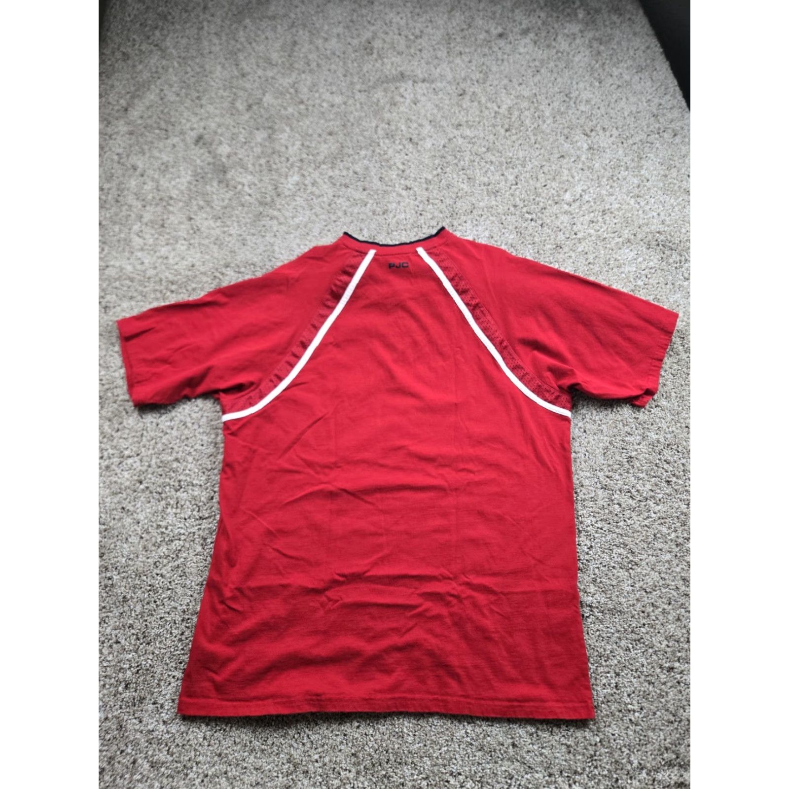 Polo Ralph Lauren VINTAGE Polo Jeans Co Shirt XL Mens Red Short Sleeve Graphic USA Made Y2K Size US XL / EU 56 / 4 - 7 Thumbnail