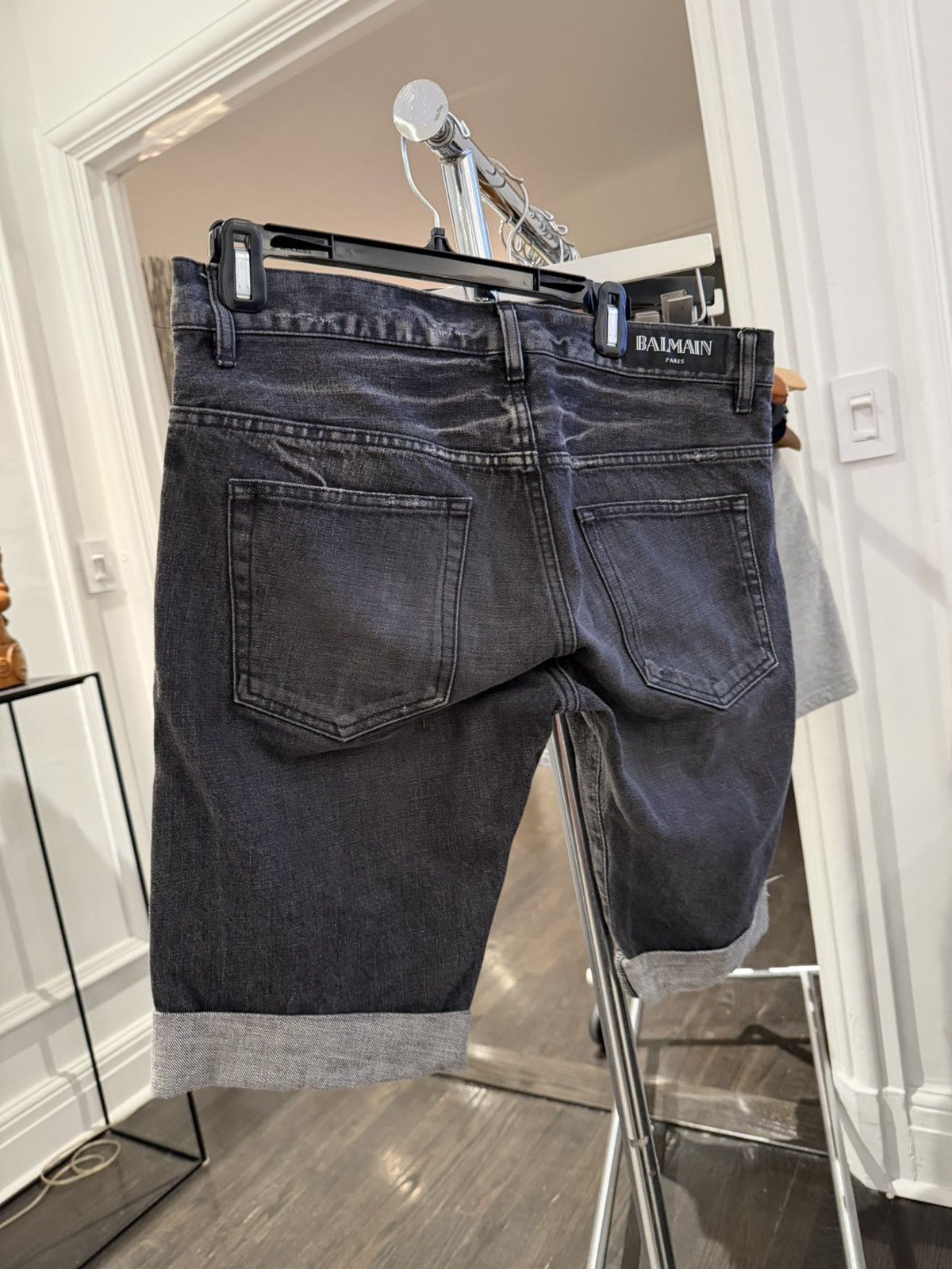 Balmain Balmain Denim Shorts Size US 30 / EU 46 - 2 Thumbnail
