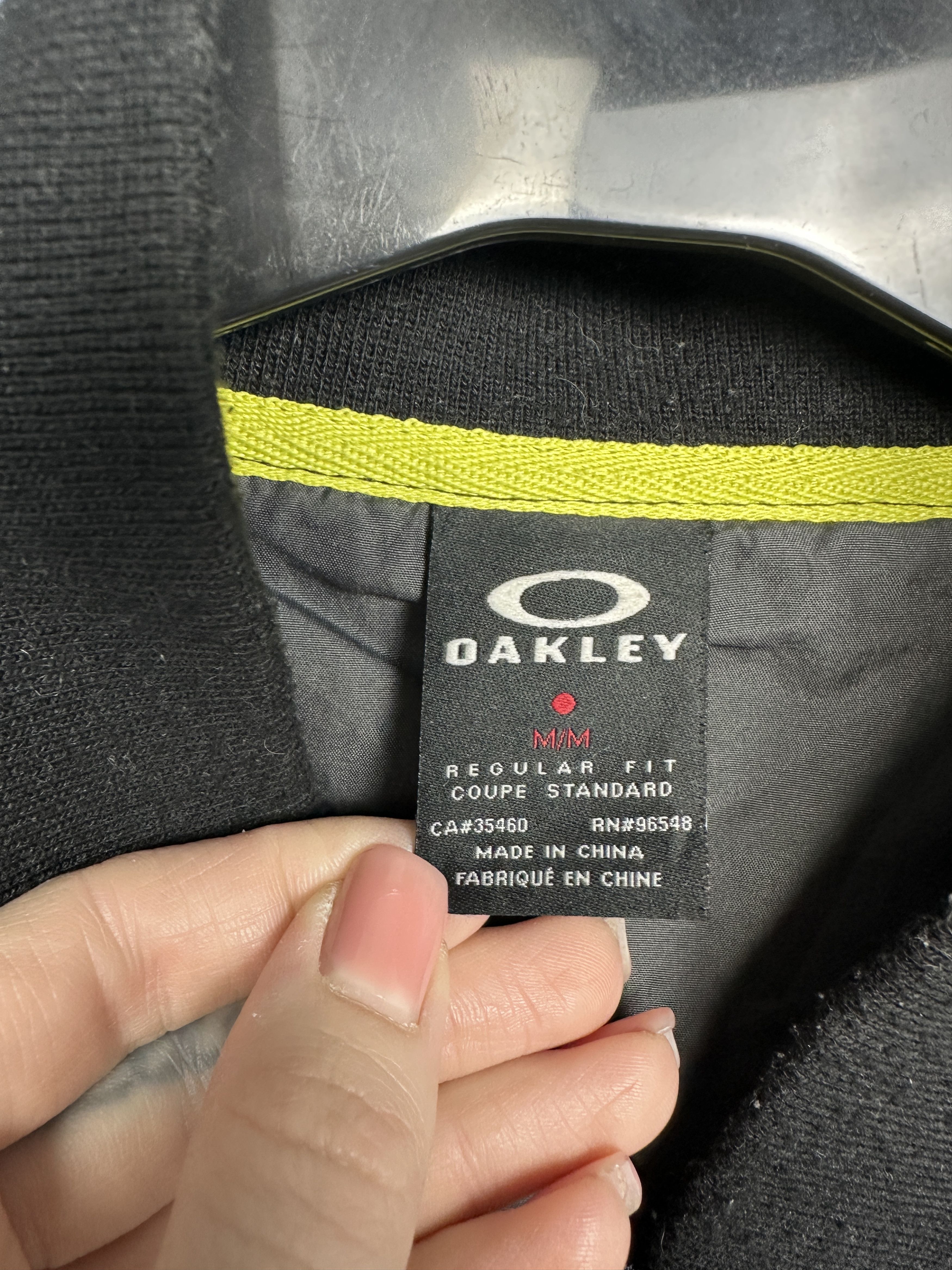 Oakley Oakley Mens Quilted Bomber Jacket Size US M / EU 48-50 / 2 - 3 Thumbnail