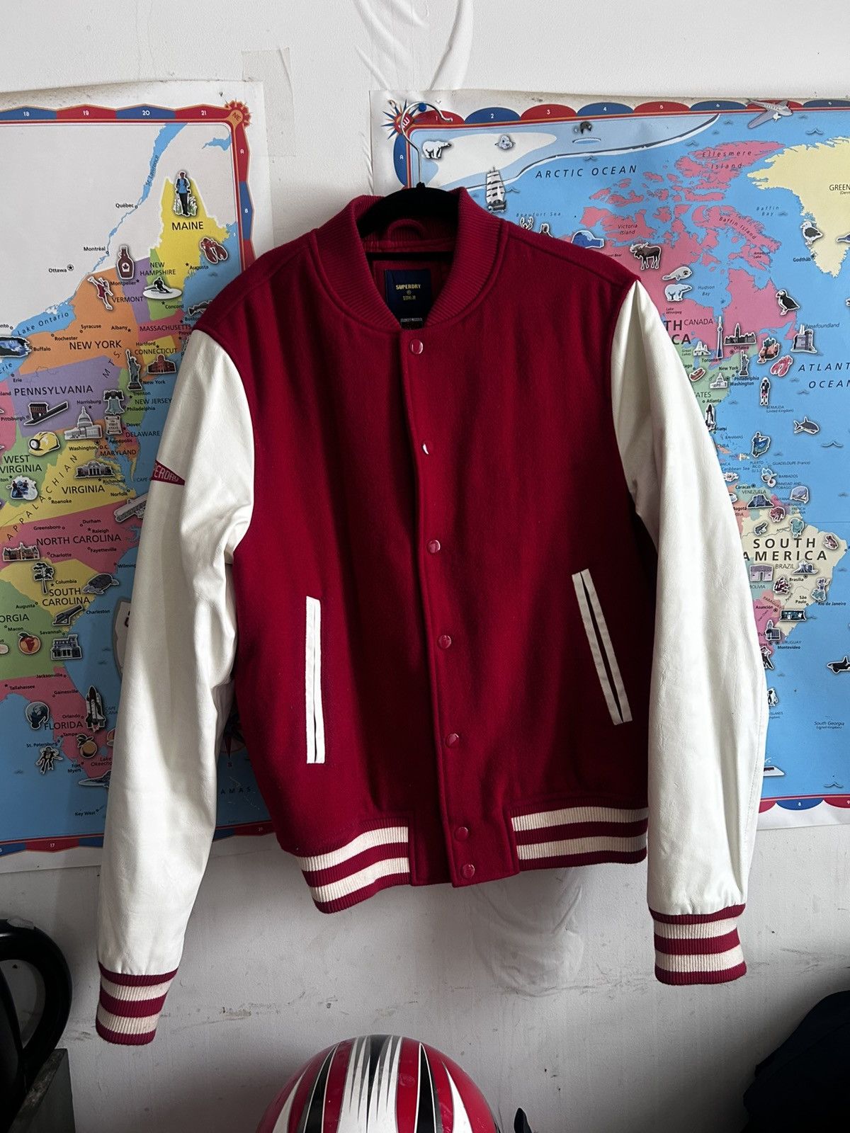 Superdry Superdry Vintage letterman varsity supreme jacket Size US M / EU 48-50 / 2 - 1 Thumbnail