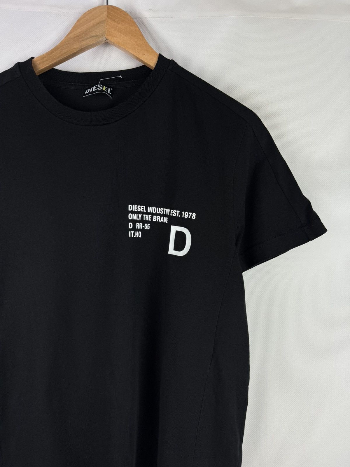 Diesel Diesel Men’s Short Sleeve Crewneck Chest Logo T Shirt Size US M / EU 48-50 / 2 - 5 Thumbnail
