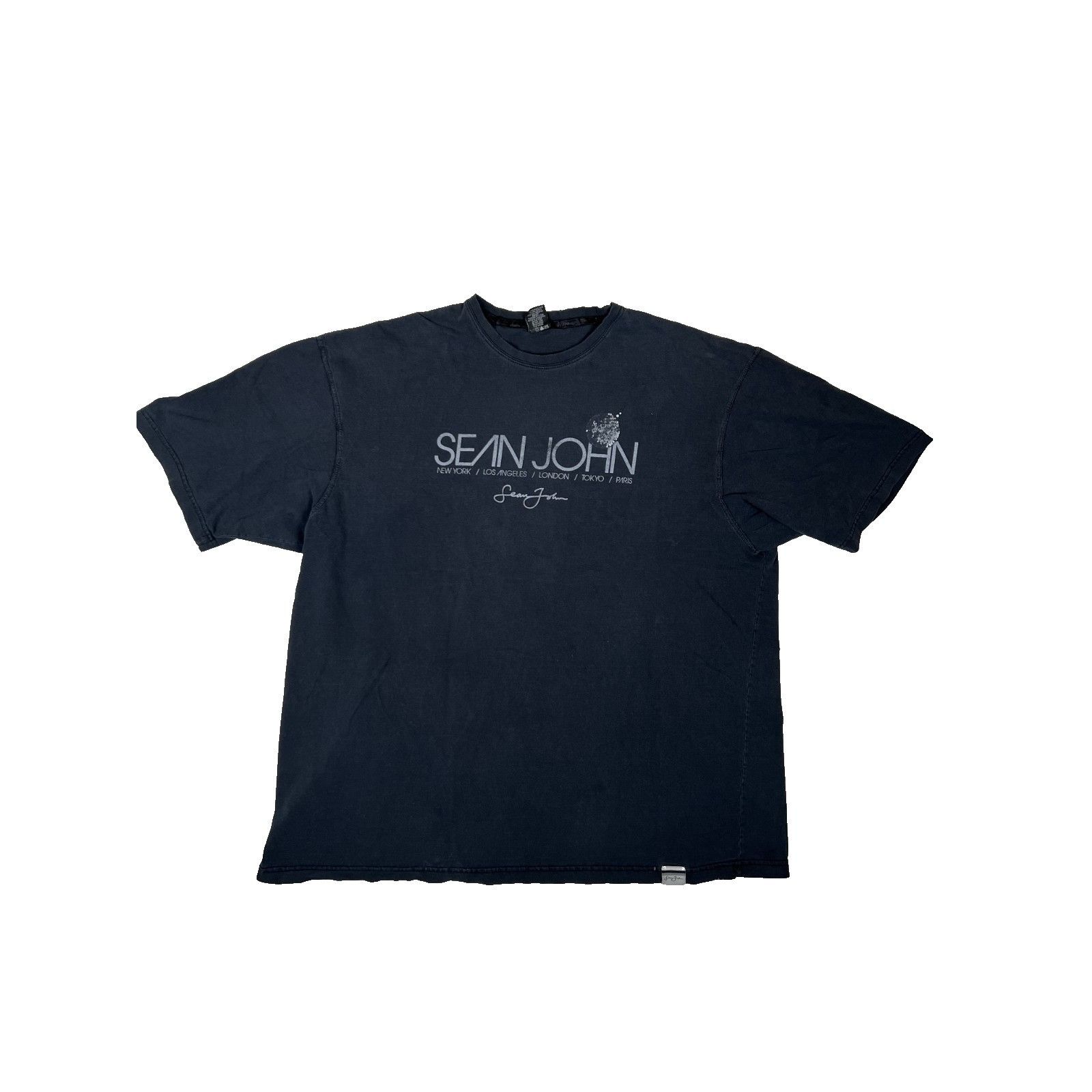 Sean John Sean John Mens 3XL 100% Cotton Short Sleeve Tee Shirt