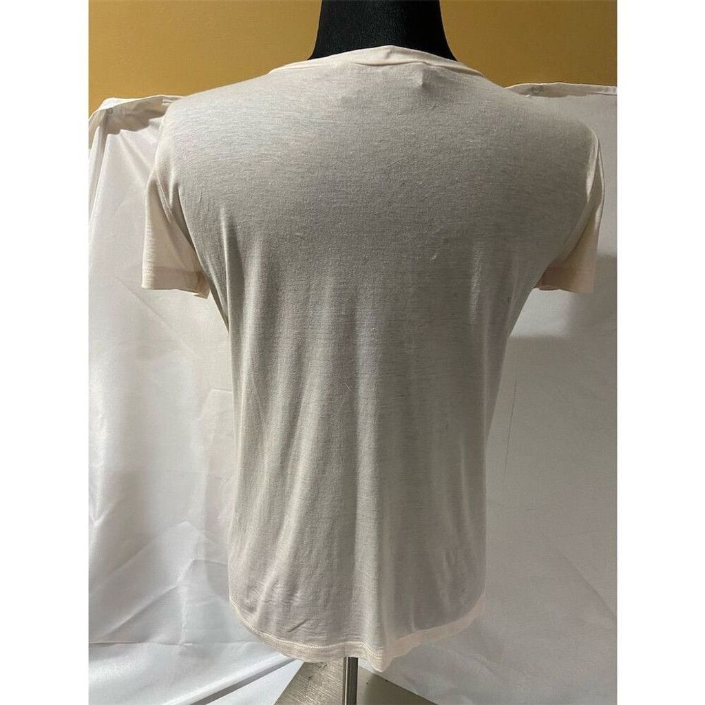Salvatore Ferragamo Salvatore Ferragamo Women's XS Ivory Short Sleeve Blouse Size XS / US 0-2 / IT 36-38 - 5 Thumbnail