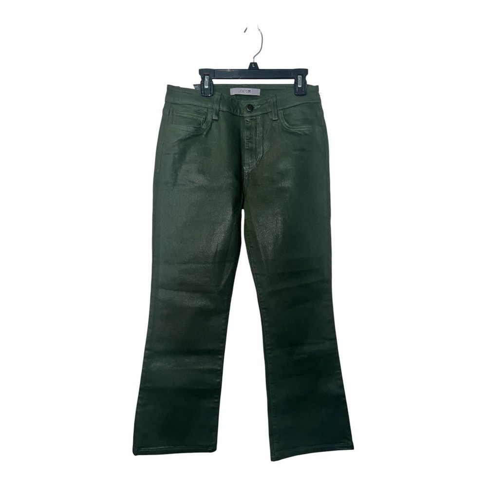 Joe's Joe’s Jeans The Callie Coated Bootcut Jeans Olive Green Siz Size 28" / US 6 / IT 42 - 4 Thumbnail
