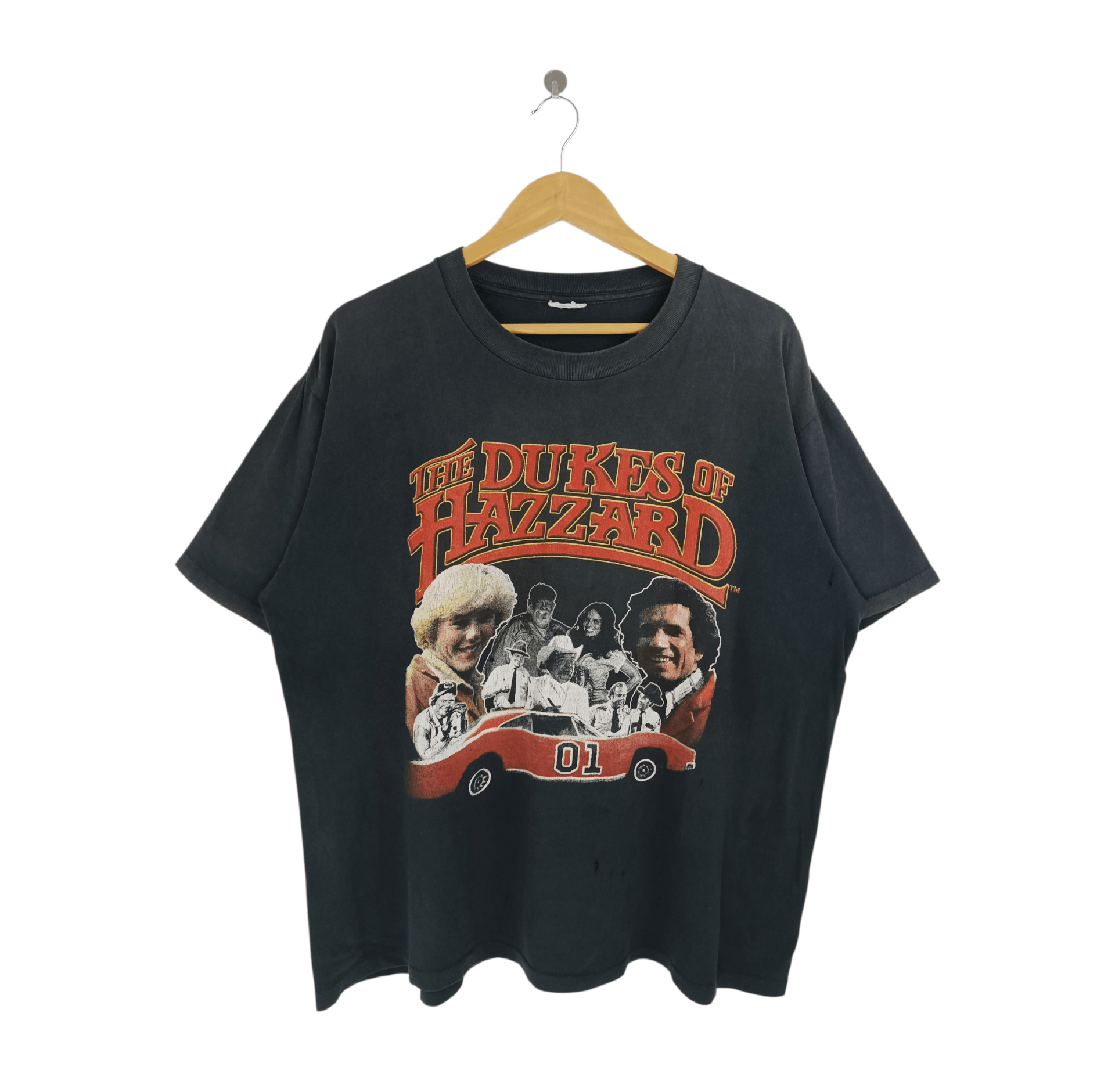 Vintage THRASHED FADED VINTAGE 90'S THE DUKES OF HAZARD MOVIE SERIES Size US XL / EU 56 / 4 - 1 Thumbnail