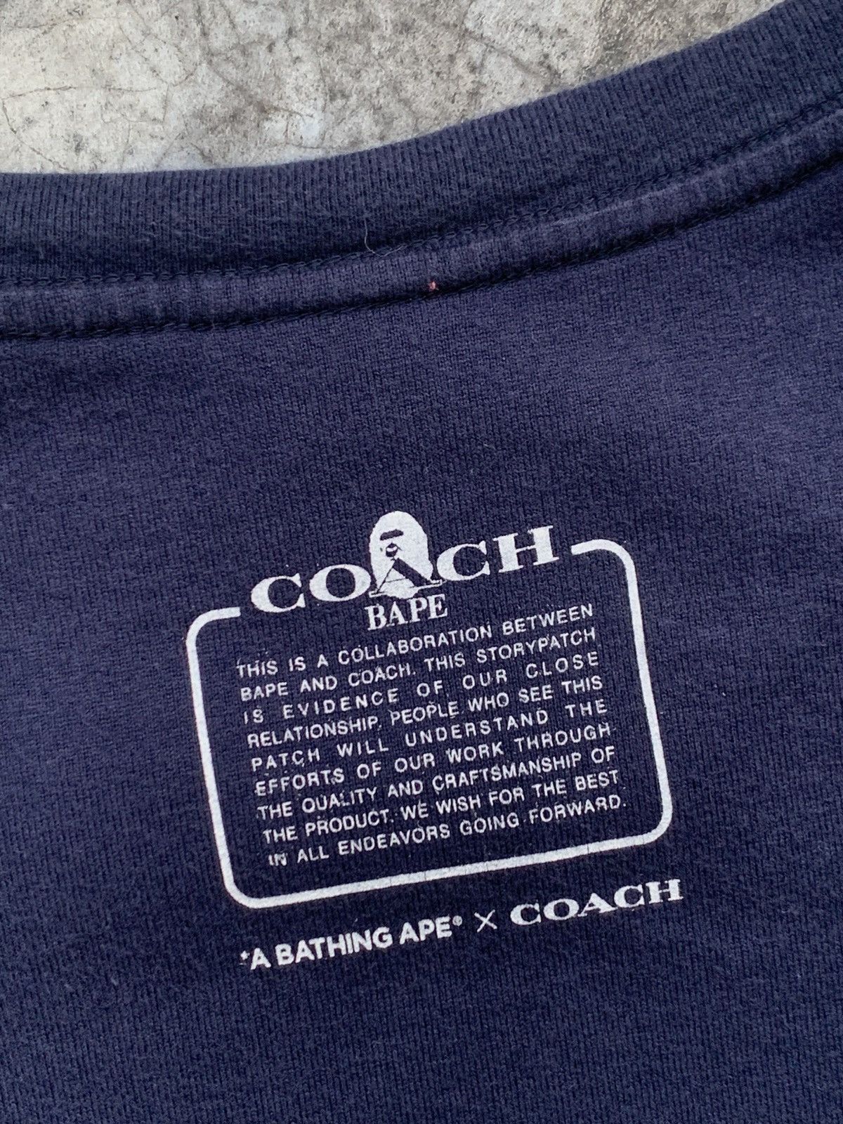 Bape × Coach Bape X Coach Tshirt Size US XL / EU 56 / 4 - 13 Thumbnail