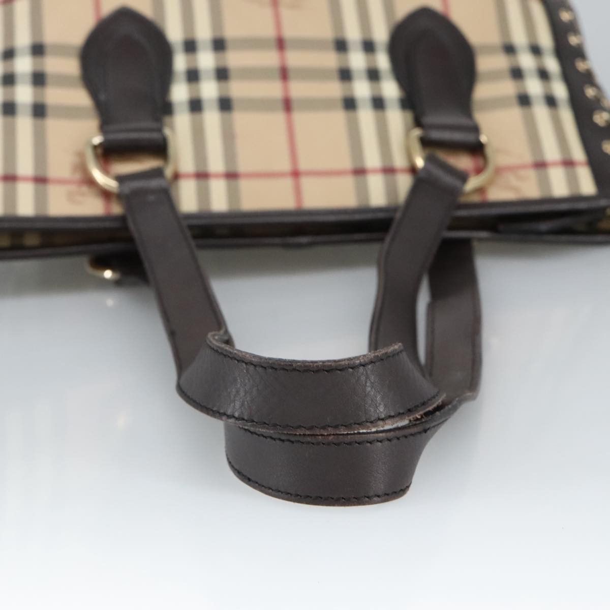 Burberry Burberry Nova Check Shoulder Bag Pvc Beige Size ONE SIZE - 7 Thumbnail