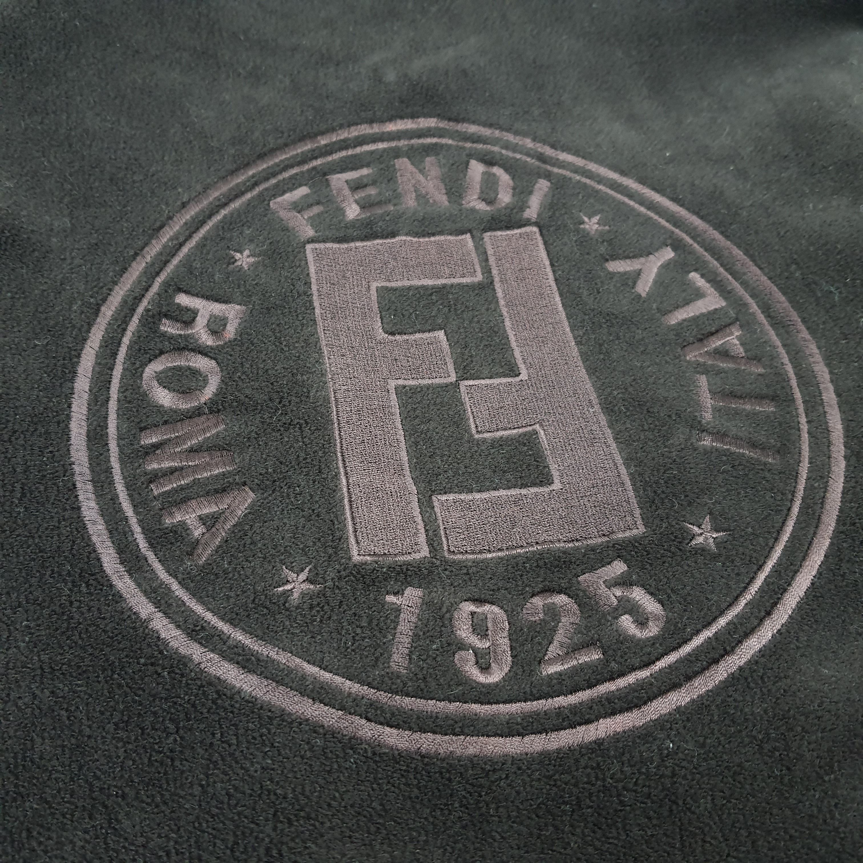 Fendi × Vintage Vintage FENDI Monogram Reversible Jacket Size US L / EU 52-54 / 3 - 6 Thumbnail