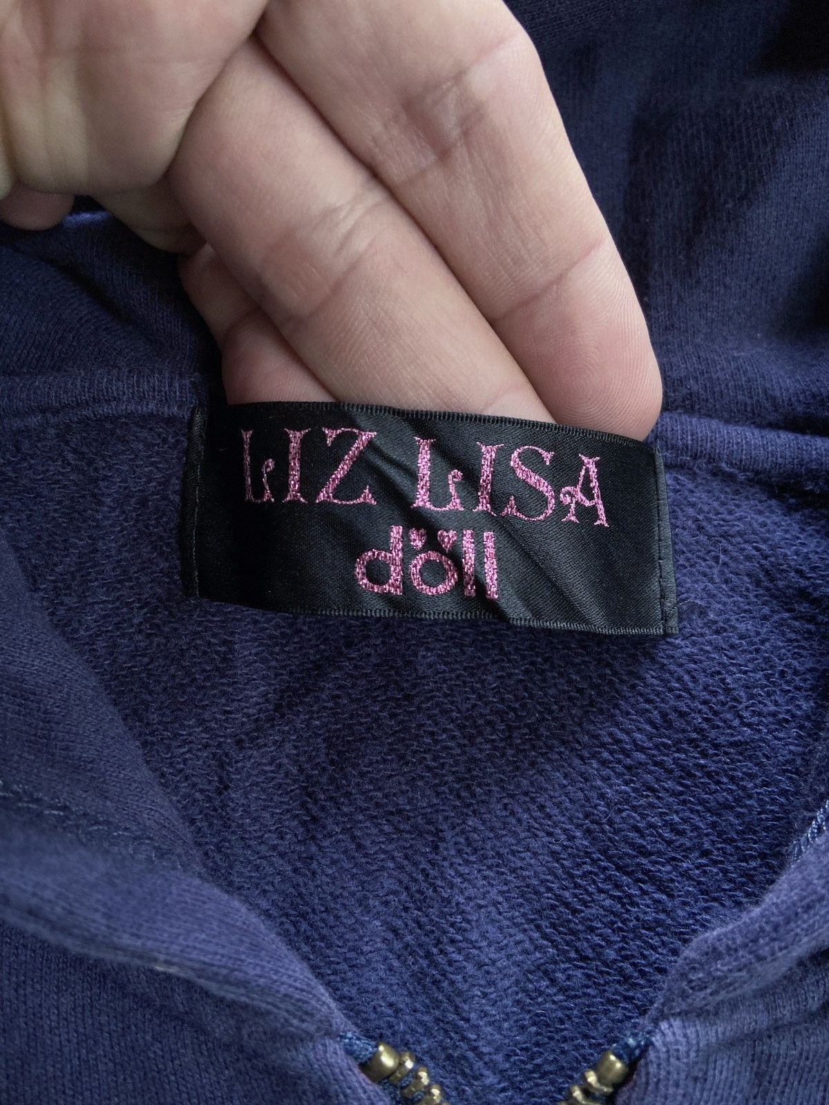 Japanese Brand JAPANESE LIZ LISA DOLL ZIP HOODIE Size US S / EU 44-46 / 1 - 8 Thumbnail