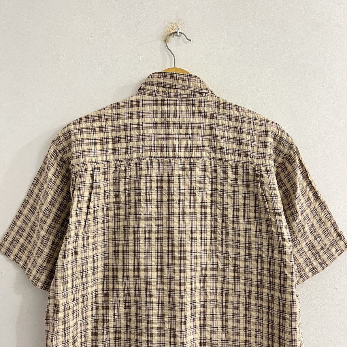 Japanese Brand Cubic Measure Plaid Zip Shirt - Jun25 Size US M / EU 48-50 / 2 - 8 Thumbnail