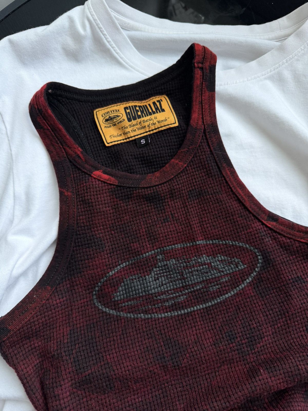Corteiz Vintage Crop tank corteiz tee shirt small custom leaves Size S / US 4 / IT 40 - 4 Thumbnail