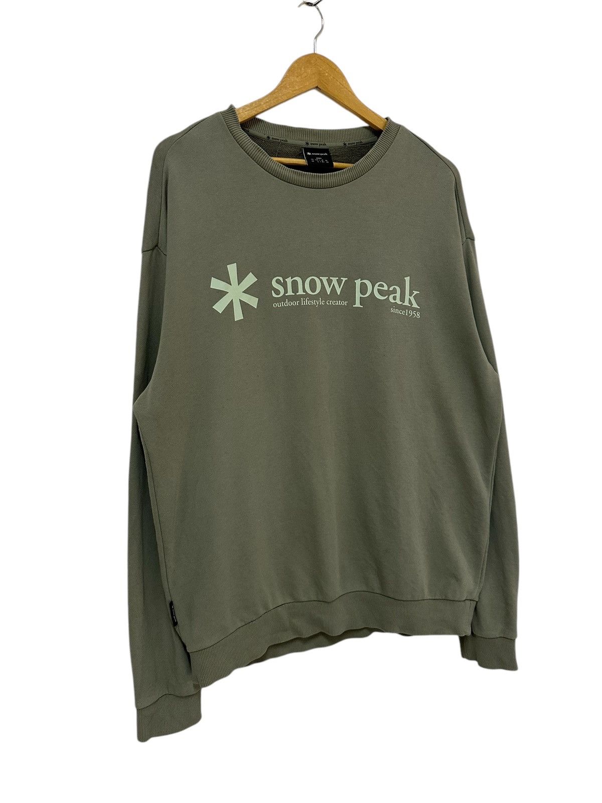 Snow Peak Snow Peak Sweatshirt Logo Size US XL / EU 56 / 4 - 3 Thumbnail
