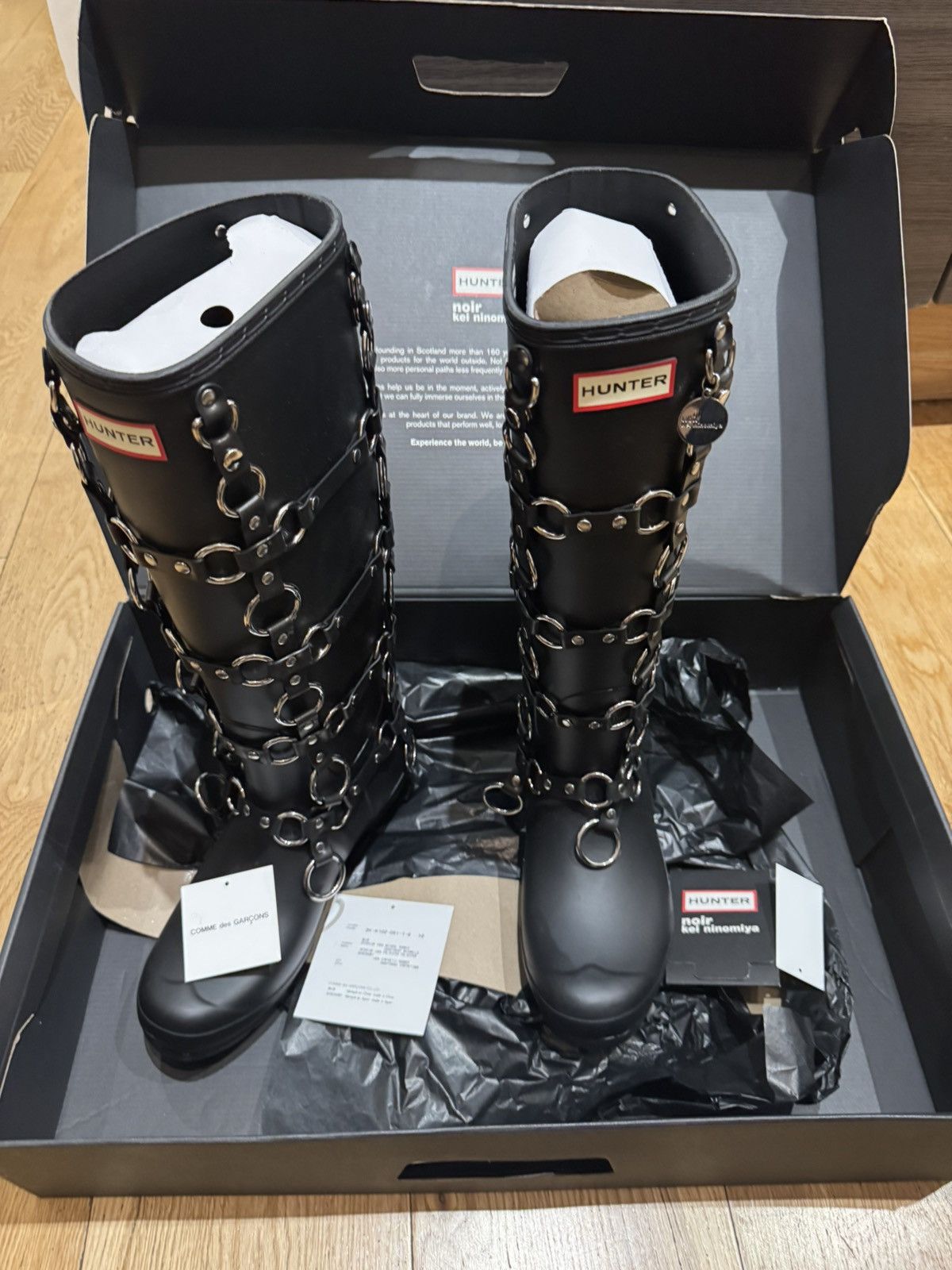 Comme des Garcons Noir Kei Nimomiya x Hunter x comme des garcons Size US 10 / EU 43 - 1 Thumbnail