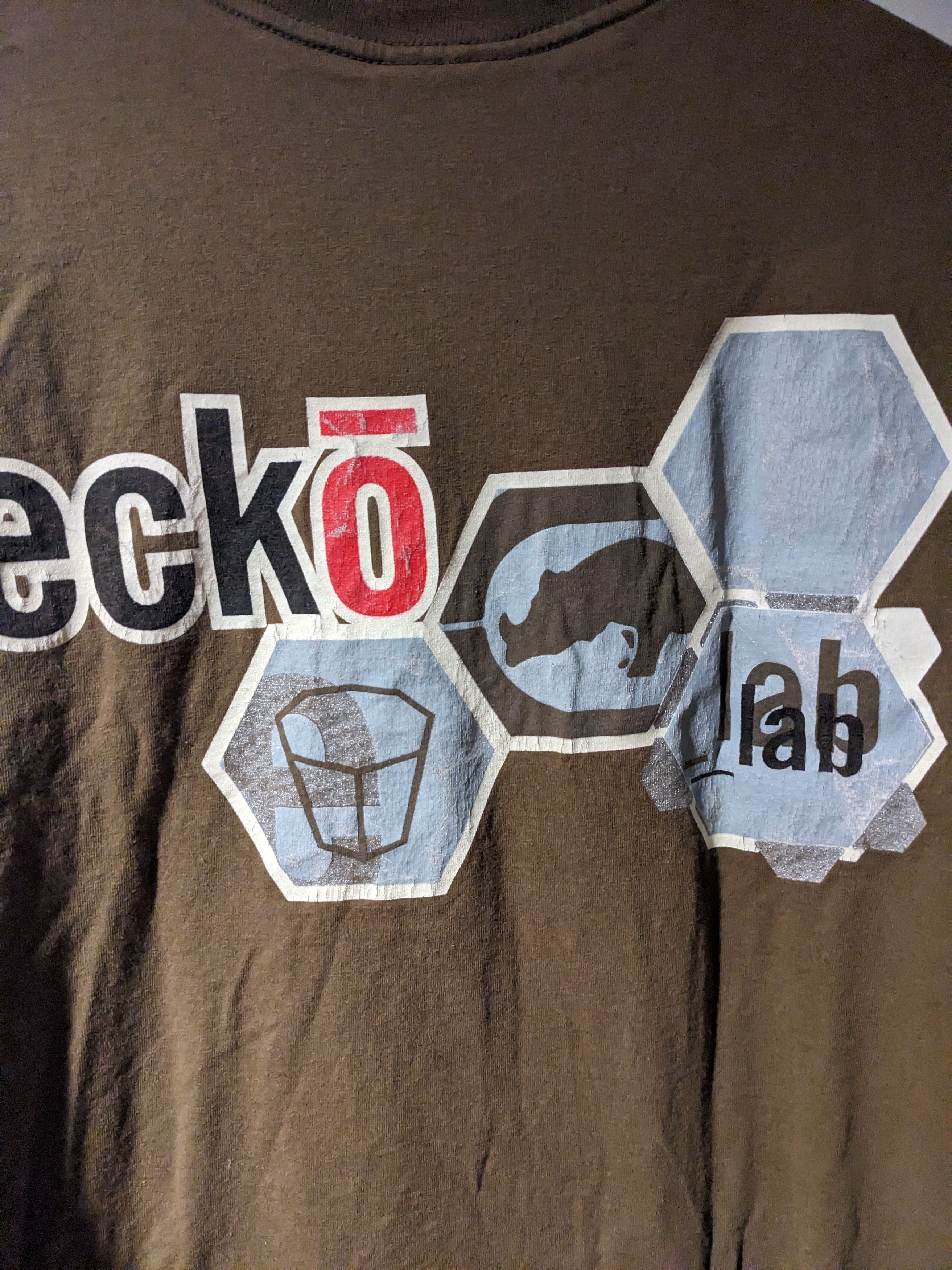 Ecko Unltd. × Vintage Vintage Y2K Ecko Logo Graffiti Green XX-Large T-Shirt Size US XXL / EU 58 / 5 - 7 Thumbnail