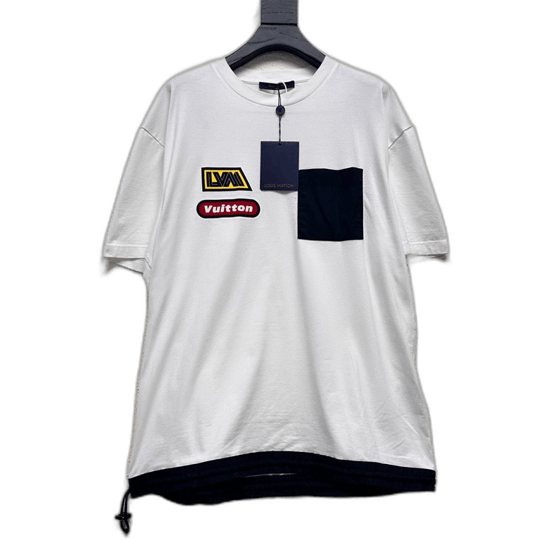 Louis Vuitton Louis Vuitton Graffiti Pocket Short Sleeve Tee - dmc Size M / US 6-8 / IT 42-44 - 1 Thumbnail
