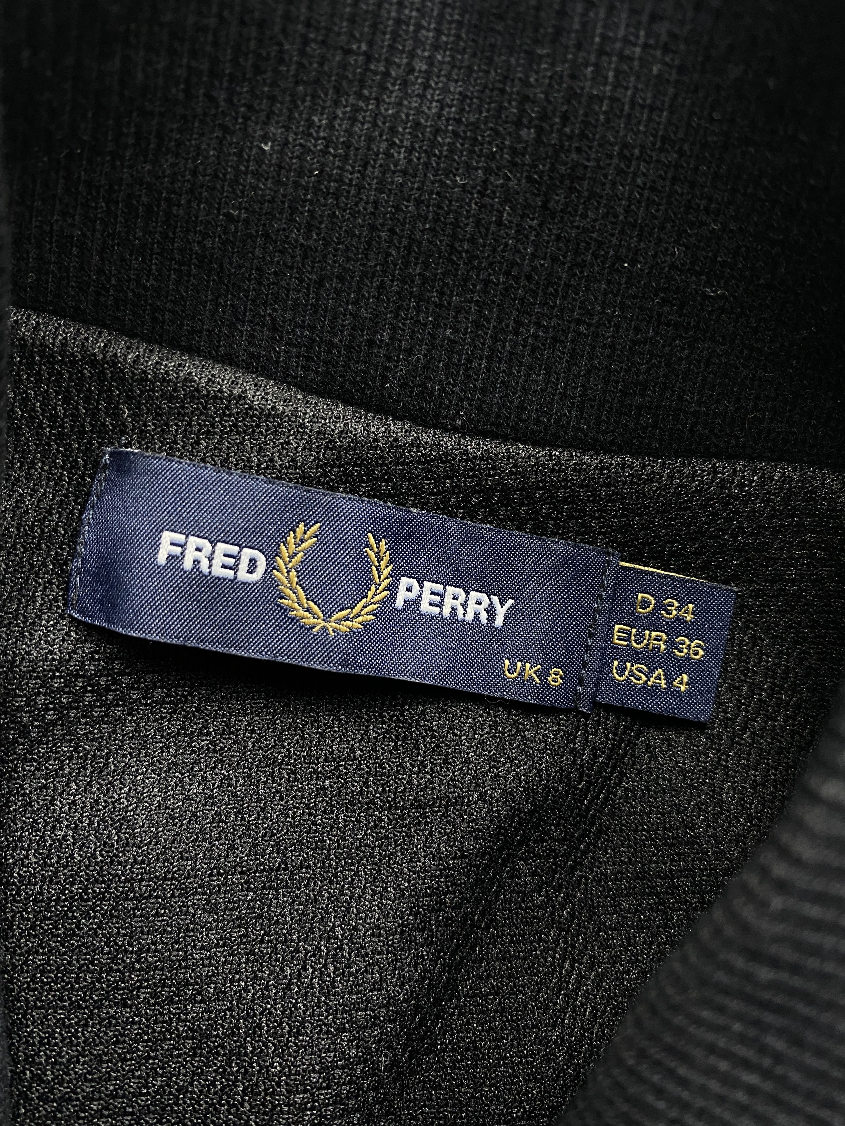 Fred Perry Fred Perry Vintage Womens Teddy Sherpa Fleece Bomber Size XS / US 0-2 / IT 36-38 - 4 Thumbnail