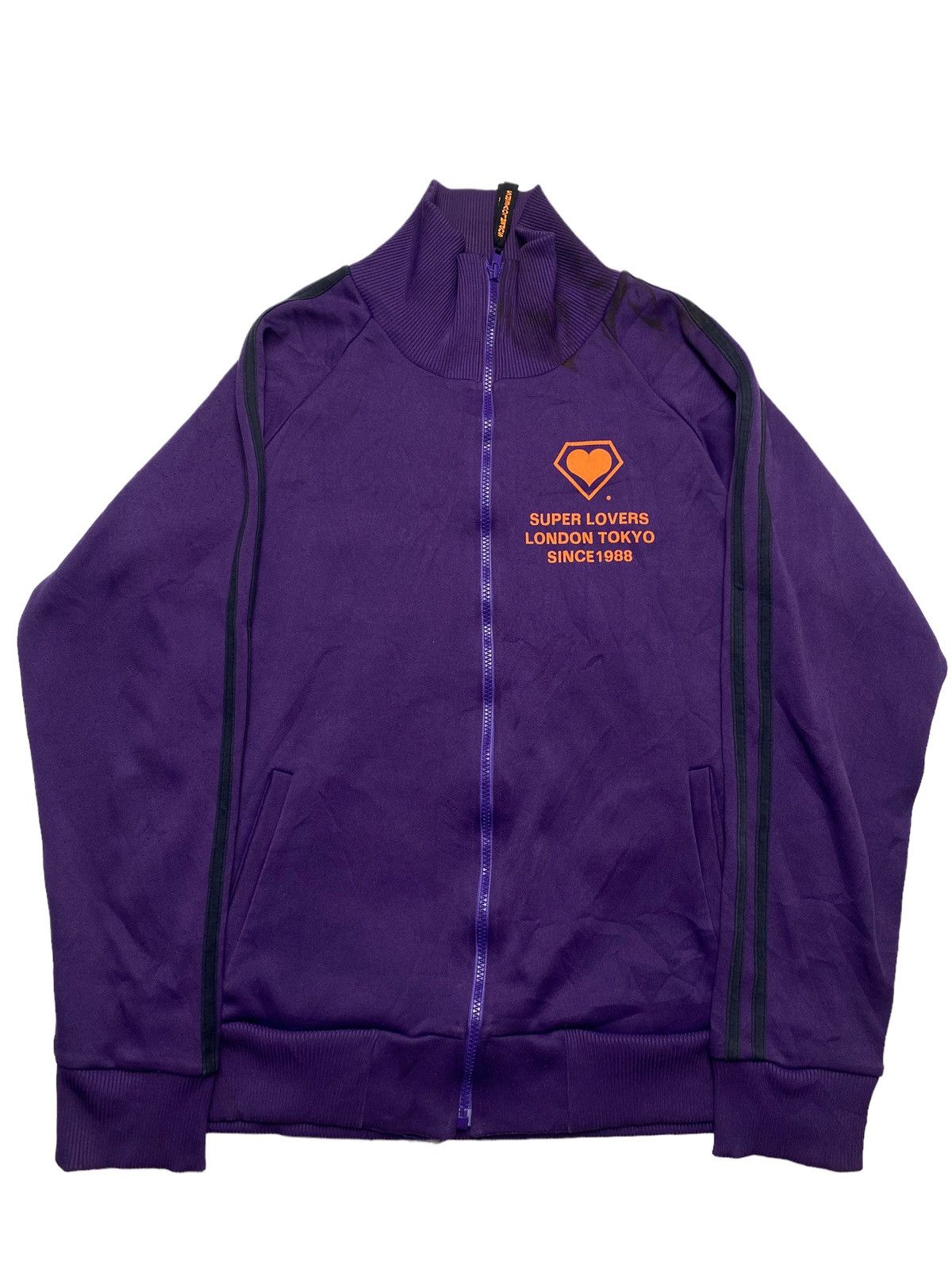 Hysteric Glamour 1990s Super Lovers - Love Is The Message Track Top Size US M / EU 48-50 / 2 - 2 Thumbnail