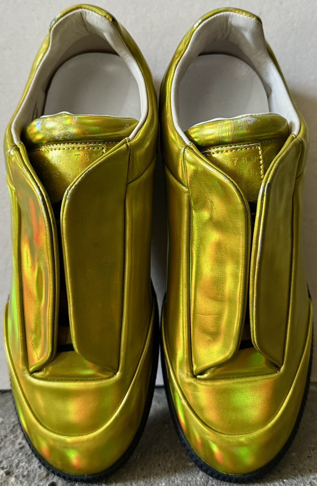 Maison Margiela Maison Margiela - Future - Metallic Low Top Sneaker Size US 8 / EU 41 - 10 Thumbnail