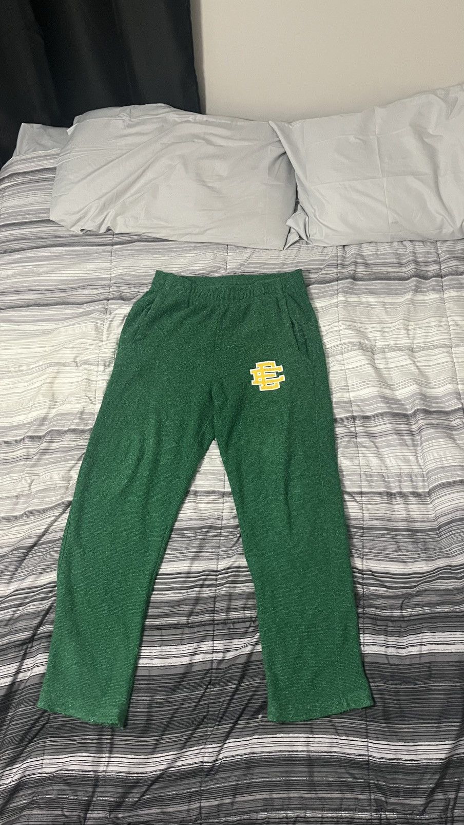 Eric Emanuel Eric Emanuel EE Boucle Pant Green/Yellow Size US 34 / EU 50 - 1 Thumbnail