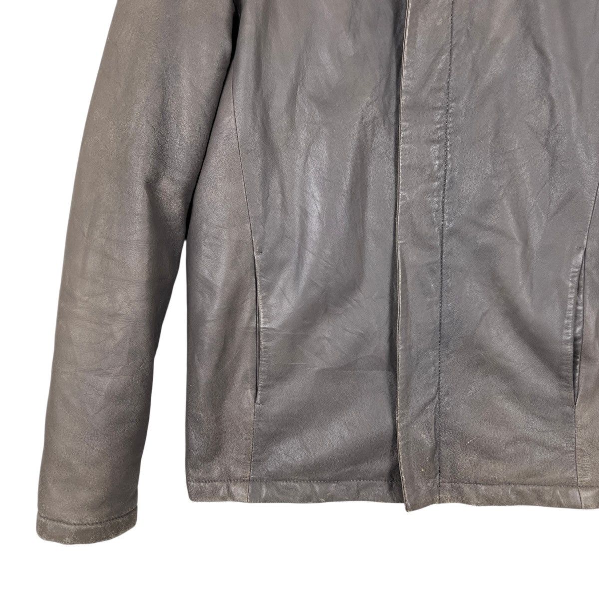 RIPVANWINKLE Rip Van Winkle Sheep Skin Blouson Moto Racer Jacket Size US M / EU 48-50 / 2 - 7 Thumbnail