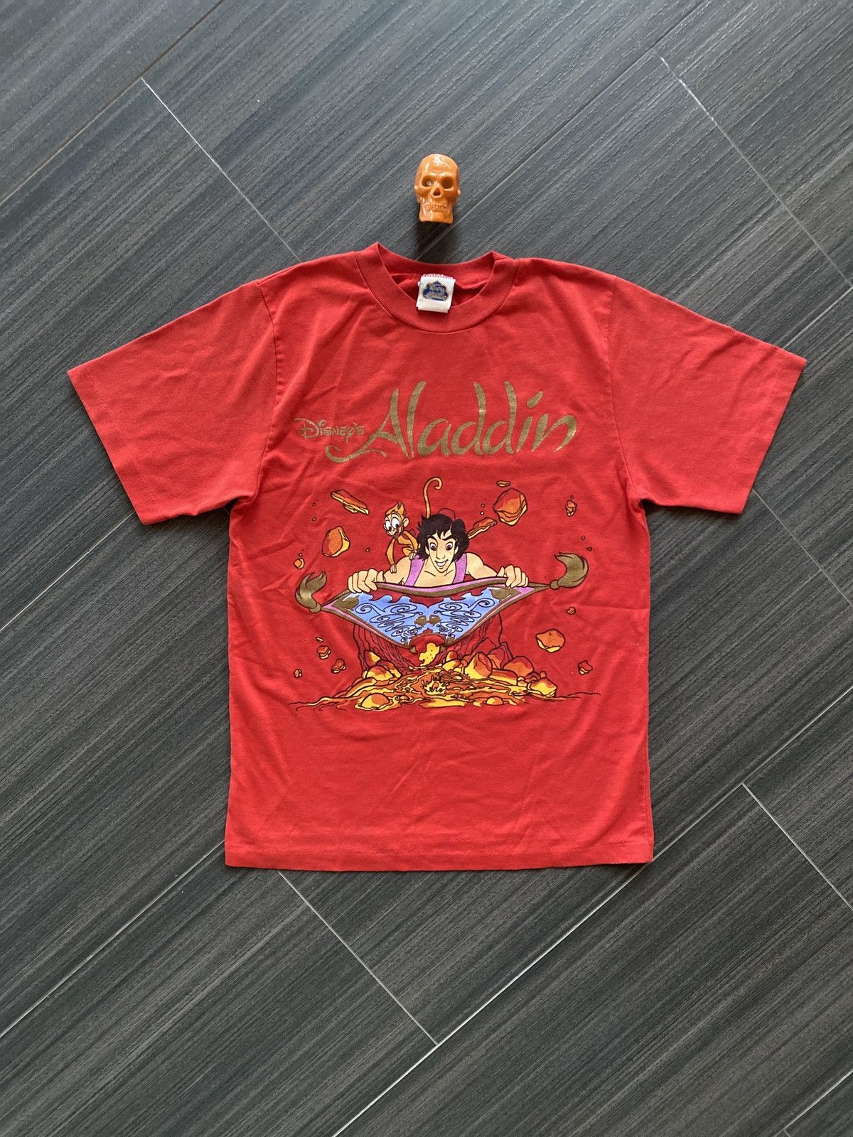 Disney × Vintage 90s Disney Aladdin cartoon art shirt kids XL Size US XS / EU 42 / 0 - 2 Thumbnail