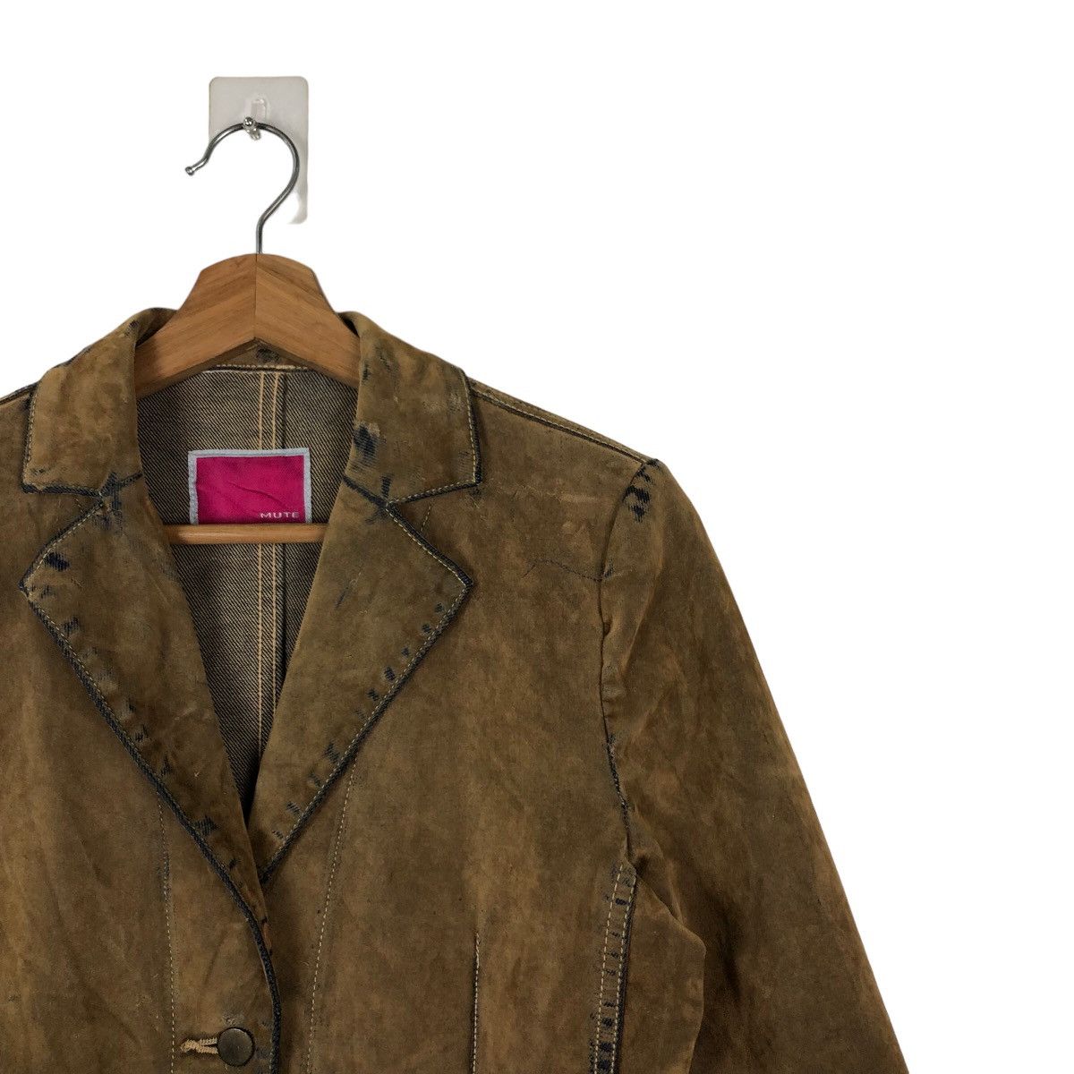 Japanese Brand 🔥ISSEY MIYAKE JAPAN MUTE DISTRESSED JACKET Size US S / EU 44-46 / 1 - 5 Thumbnail