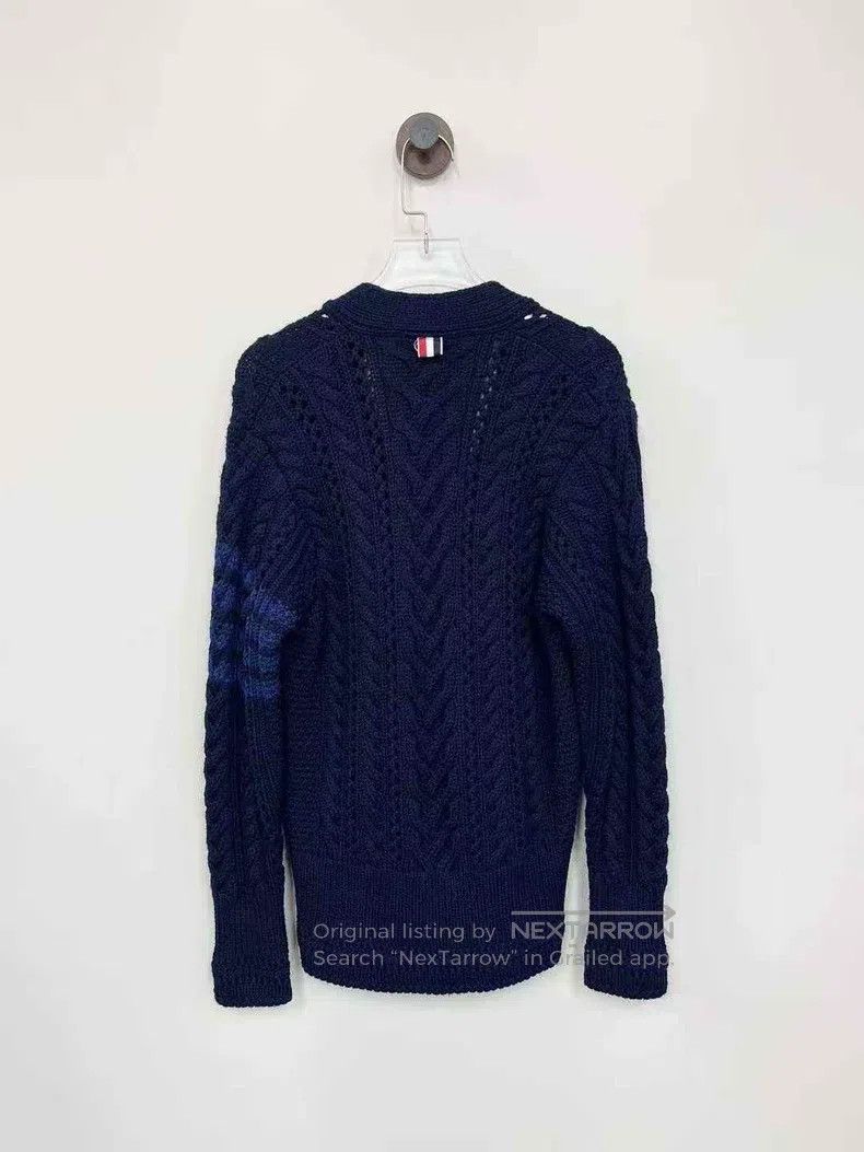 Thom Browne Thom Browne Single-row knit cardigan Size XS / US 0-2 / IT 36-38 - 2 Thumbnail