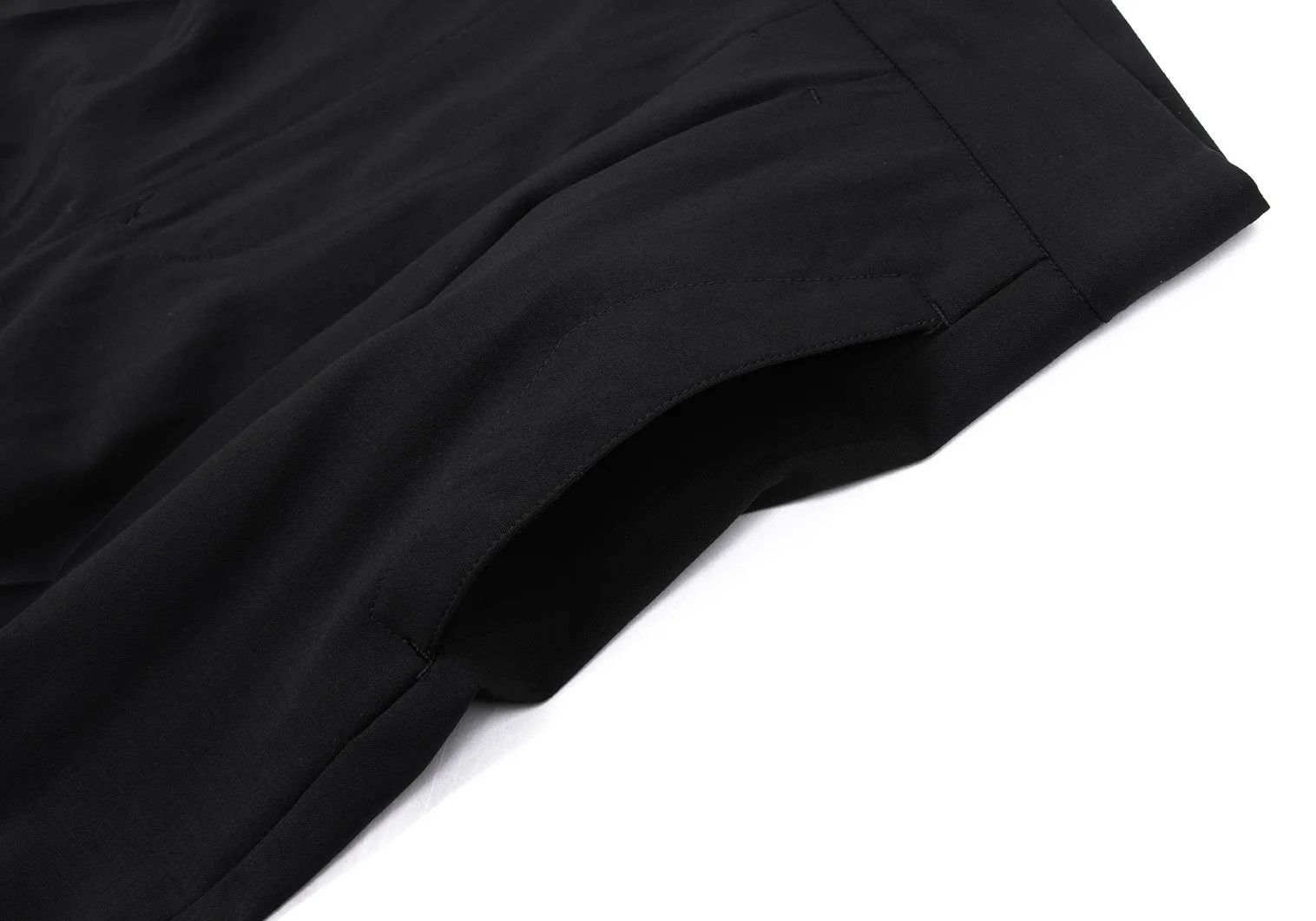 Jean Paul Gaultier Summer Wool Two-Tuck Pants in Black Size 48 Size US 32 / EU 48 - 4 Thumbnail