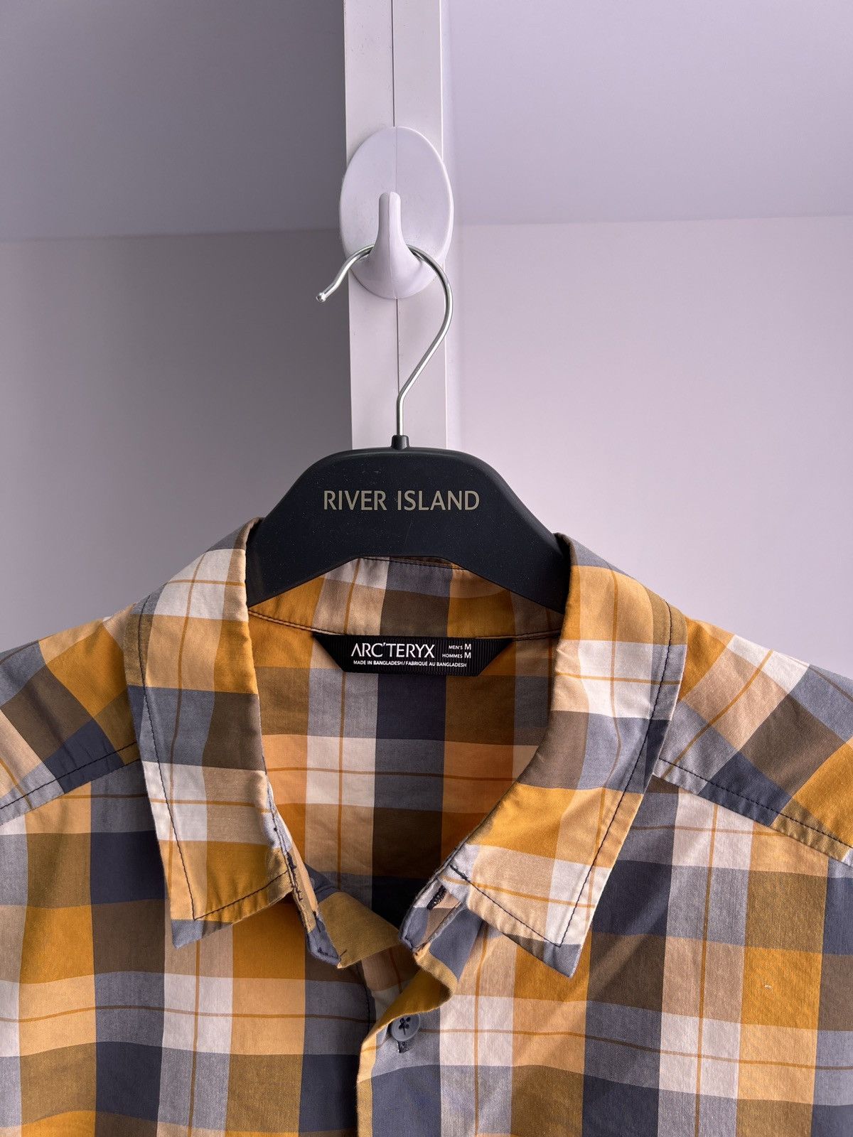 Arc'teryx × Vintage Arc’teryx Outdoor Life Drill Checkered Button Up Shirt Size US M / EU 48-50 / 2 - 6 Thumbnail