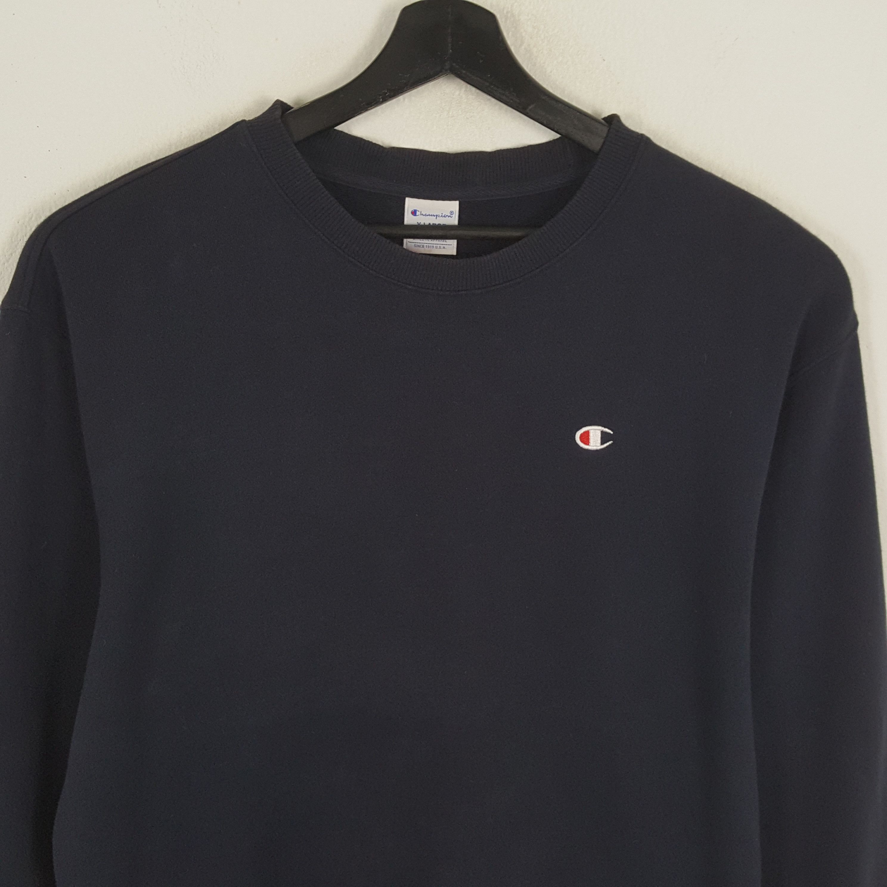 Champion × Vintage CHAMPION Small Logo Design Streetwear Sweatshirt Size US L / EU 52-54 / 3 - 2 Thumbnail