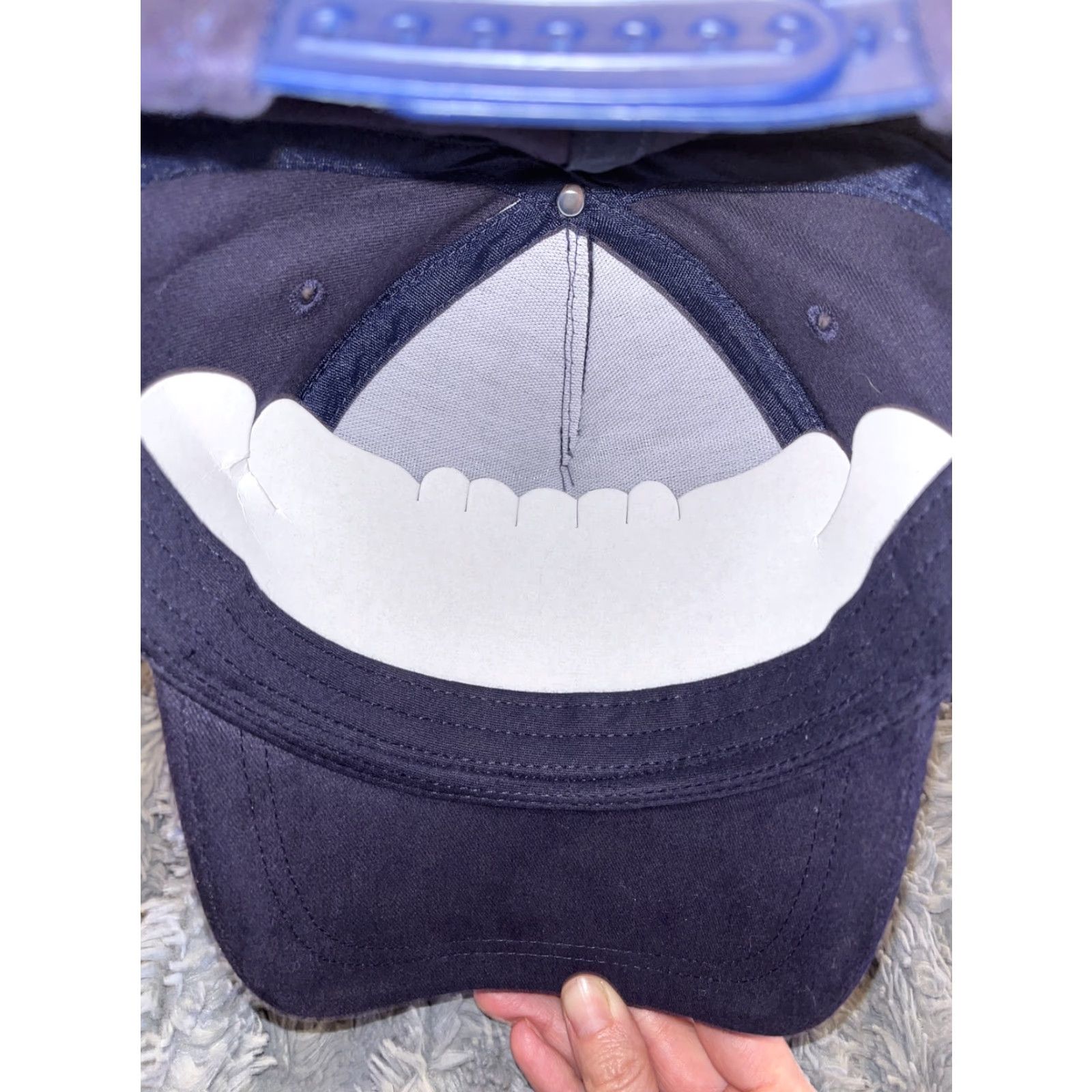 Vintage NEW USS Iowa BB-61 Ships Baseball cap hat Navy Blue USA Made Size ONE SIZE - 6 Thumbnail