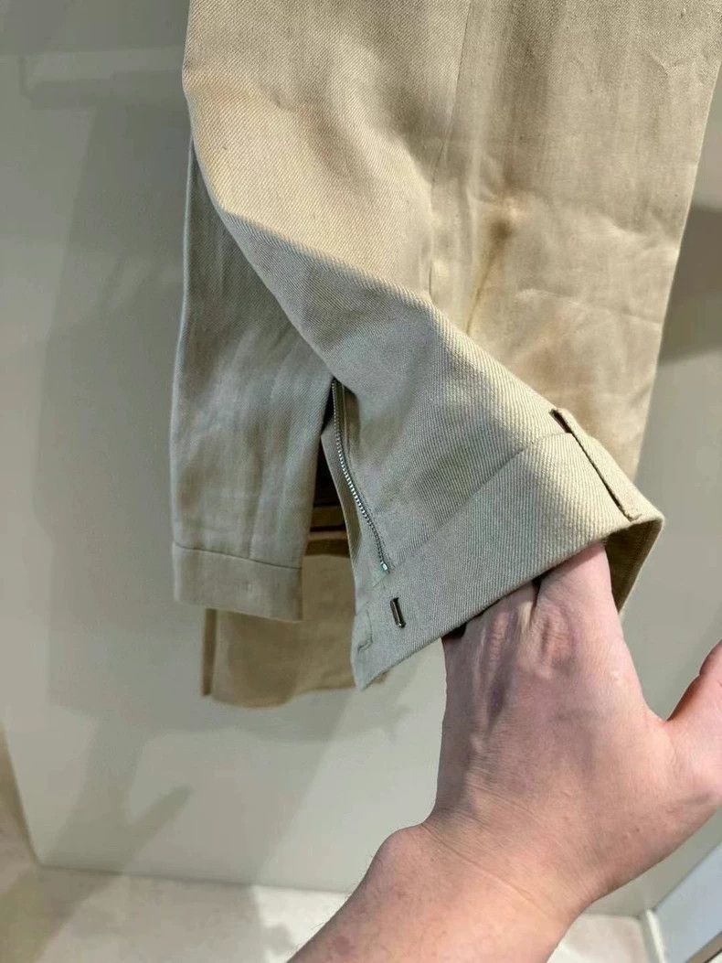 Loro Piana LORO PIANA Men's casual linen trousers Size US 34 / EU 50 - 2 Thumbnail