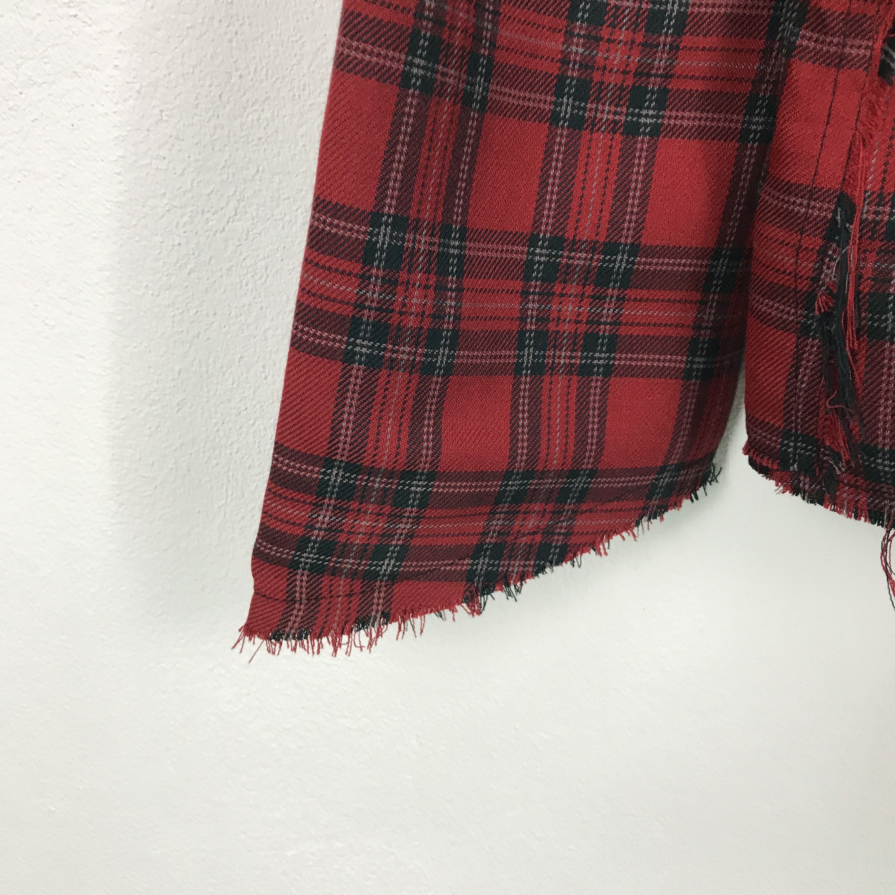 Japanese Brand SYDEIST HYDEES FLANNEL DESIGN PUNK STYLE COAT JACKET Size US M / EU 48-50 / 2 - 5 Thumbnail