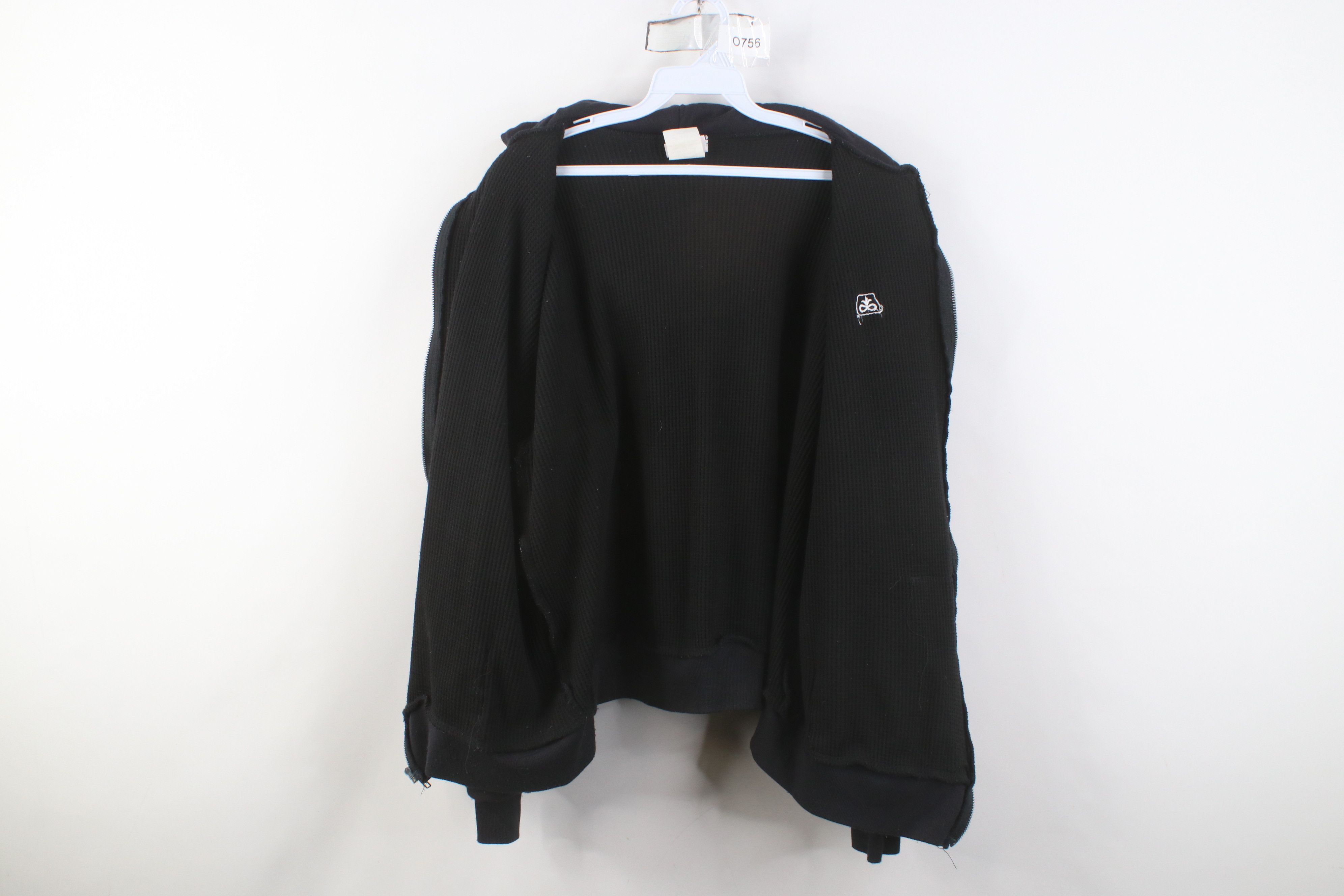 Vintage Vintage 80s 90s Streetwear Knit Lined Full Zip Hoodie USA Size US XL / EU 56 / 4 - 10 Thumbnail