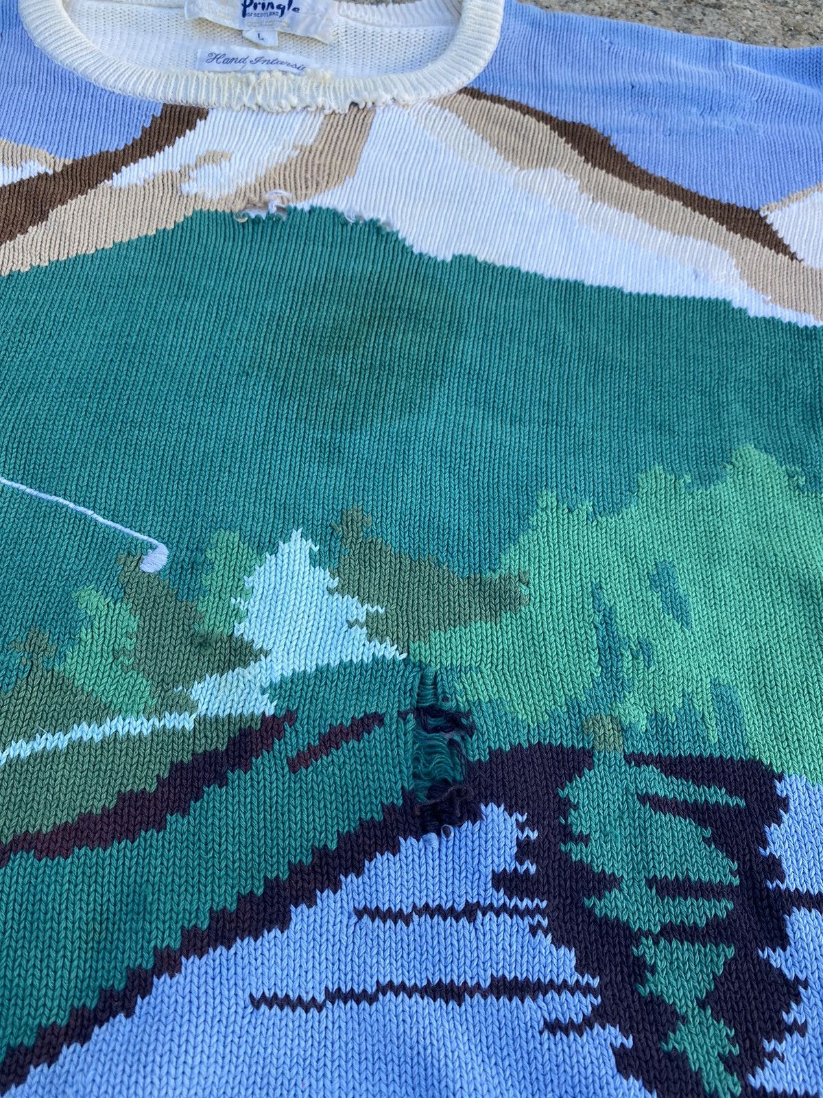 Pringle Of Scotland × Vintage Vintage 90s Pringle of Scotland golf sweater Size US L / EU 52-54 / 3 - 9 Thumbnail