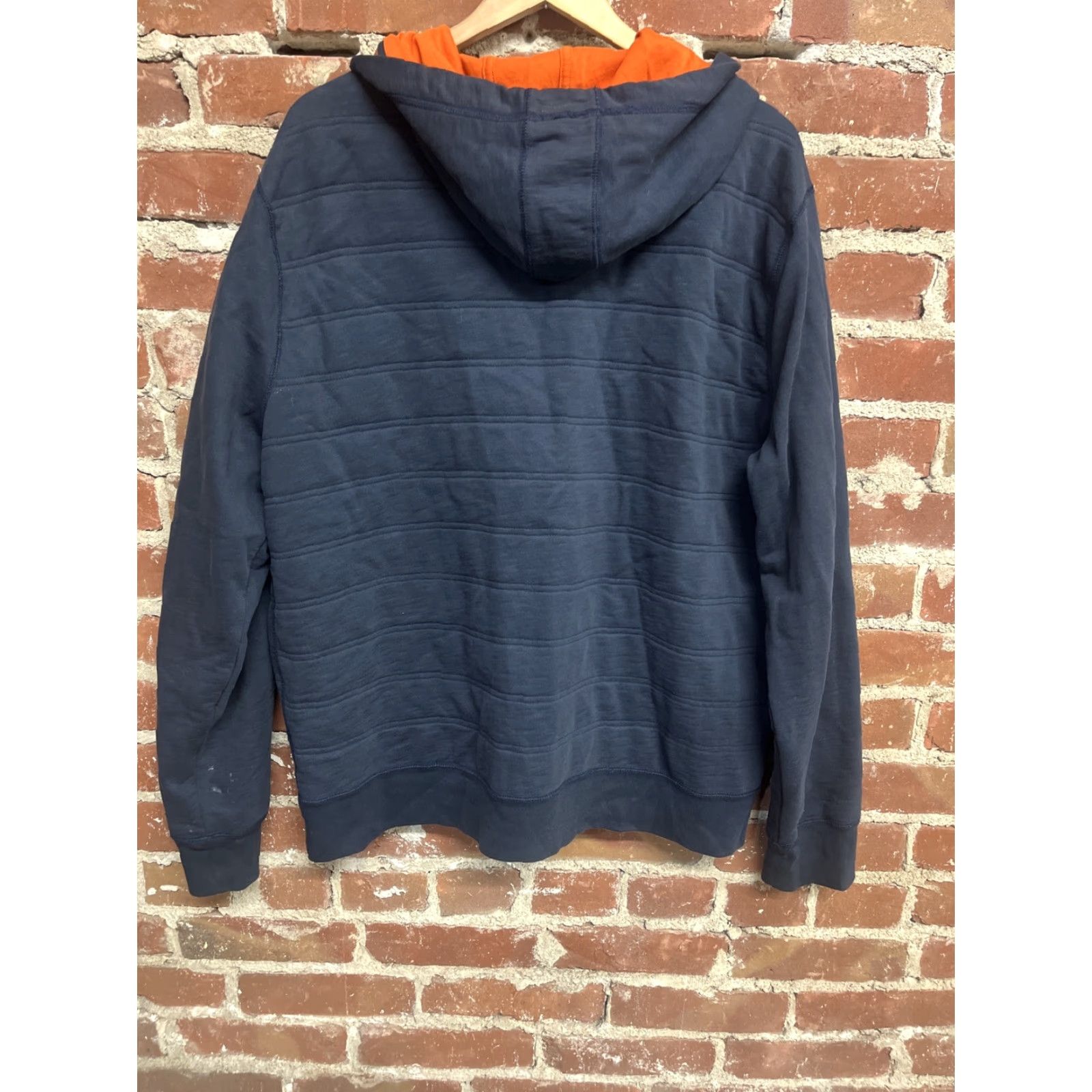 Carbon2Cobalt VINTAGE Carbon 2 Cobalt Mens Blue Full Zip Hooded Sweater XL Size Size US XL / EU 56 / 4 - 2 Thumbnail