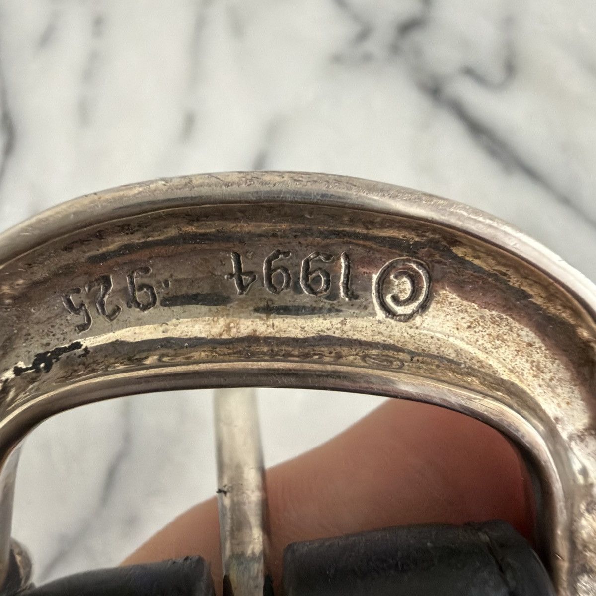 Chrome Hearts Chrome Hearts Gunslinger Belt 1.5” Size 36 - 8 Thumbnail