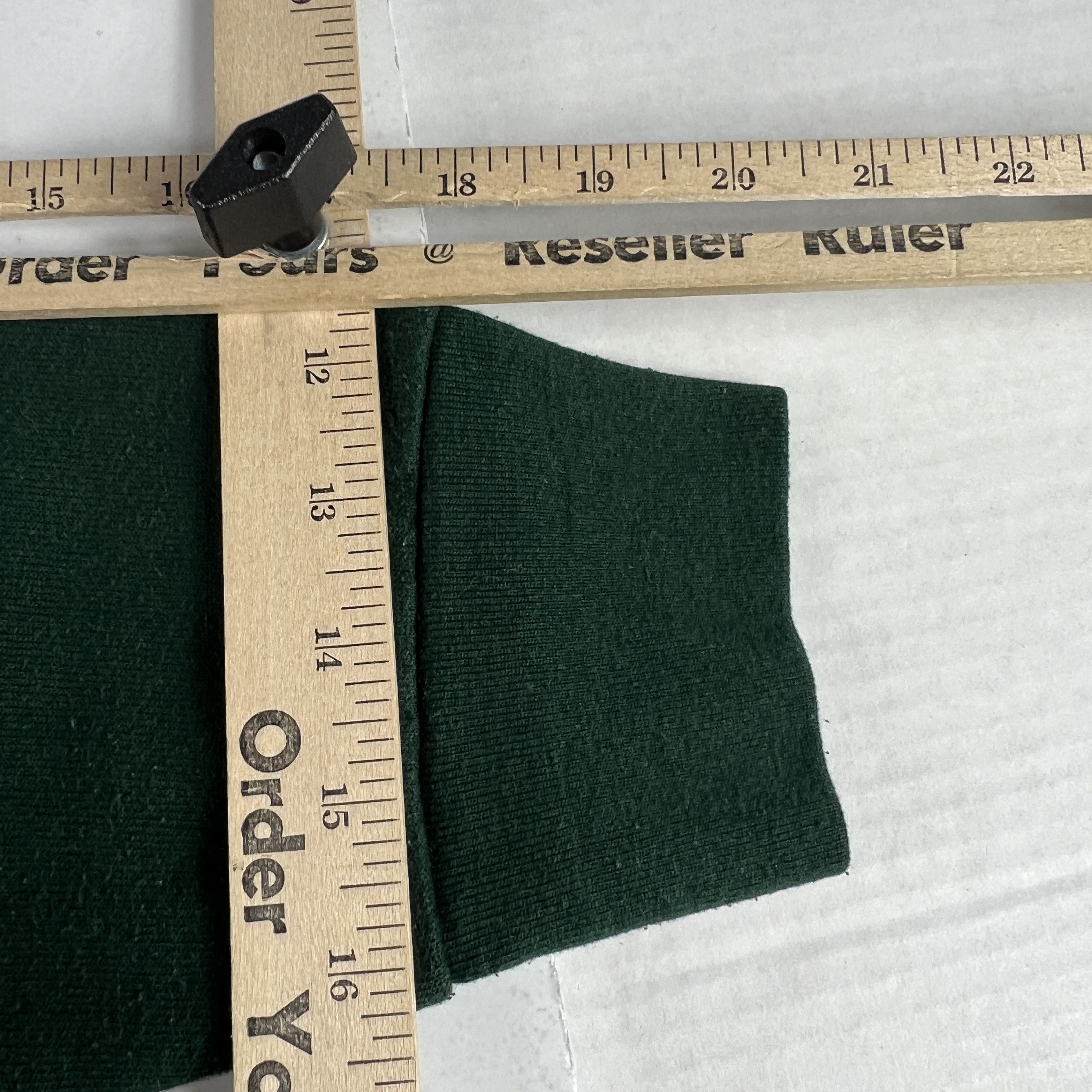 Fruit Of The Loom × NFL × Vintage VTG 90s Green Bay Packers Sweatshirt Green Helmet Crewneck Size US M / EU 48-50 / 2 - 12 Thumbnail