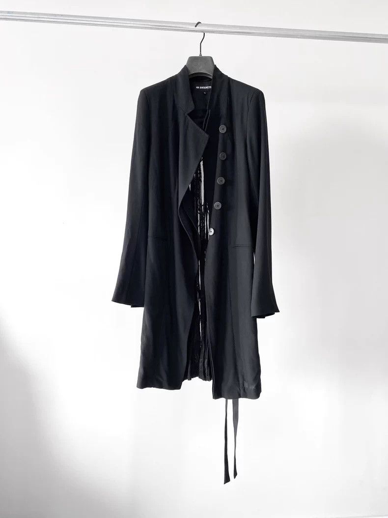 Ann Demeulemeester Ann Demeulemeester Embroidered Coat Size US S / EU 44-46 / 1 - 1 Thumbnail