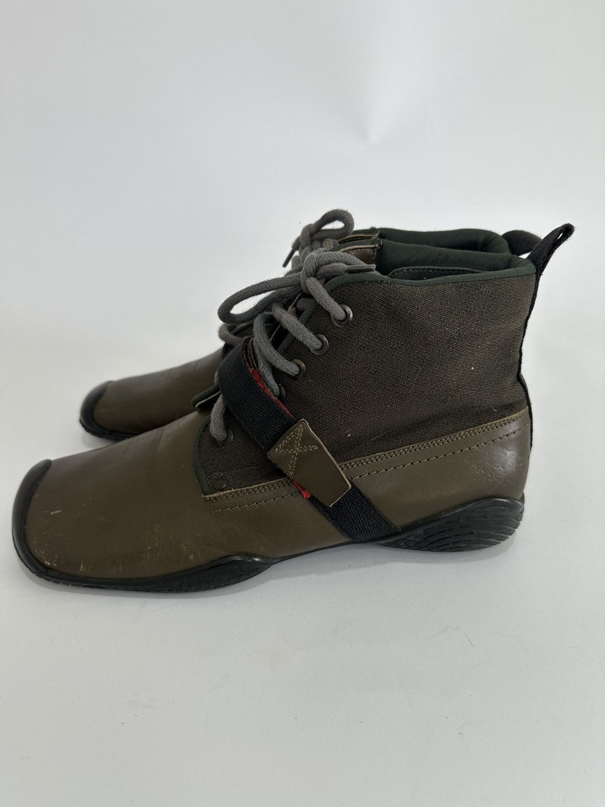Prada VINTAGE PRADA SPORT Skiskolaer Cord Combat Boots Size US 8 / IT 38 - 3 Thumbnail