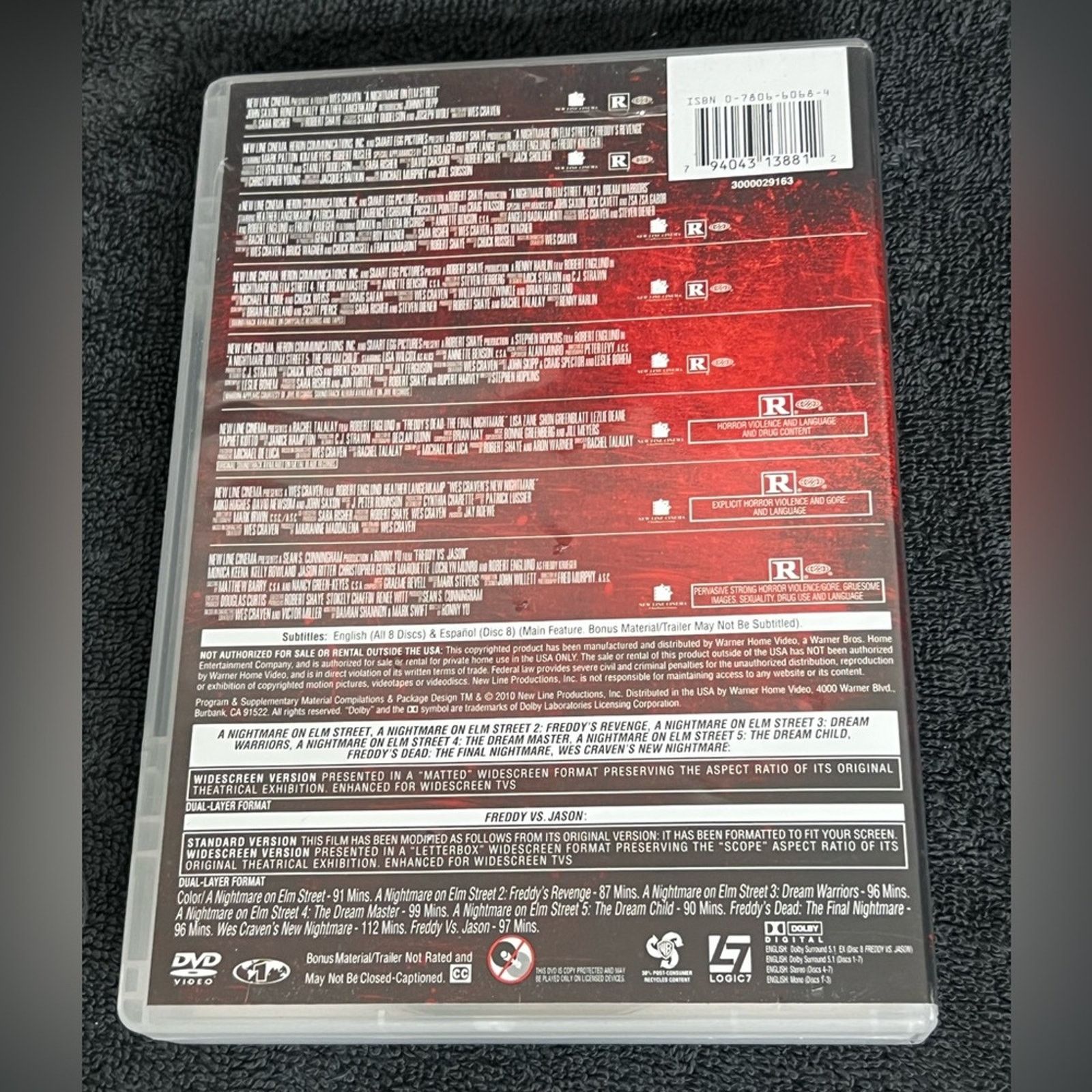 Dreamville A Nightmare on Elm Street Collection (DVD) 8 - Discs Size ONE SIZE - 2 Thumbnail