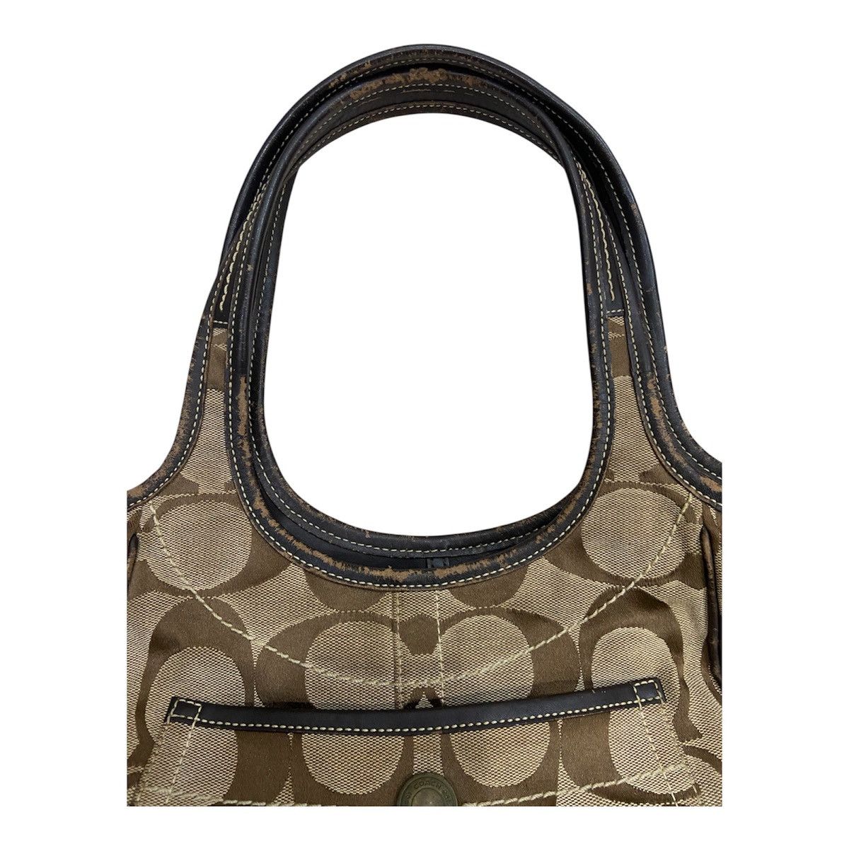 Coach 🔥 Y2K Coach Signature Gallery Tote 11292 Size ONE SIZE - 5 Thumbnail