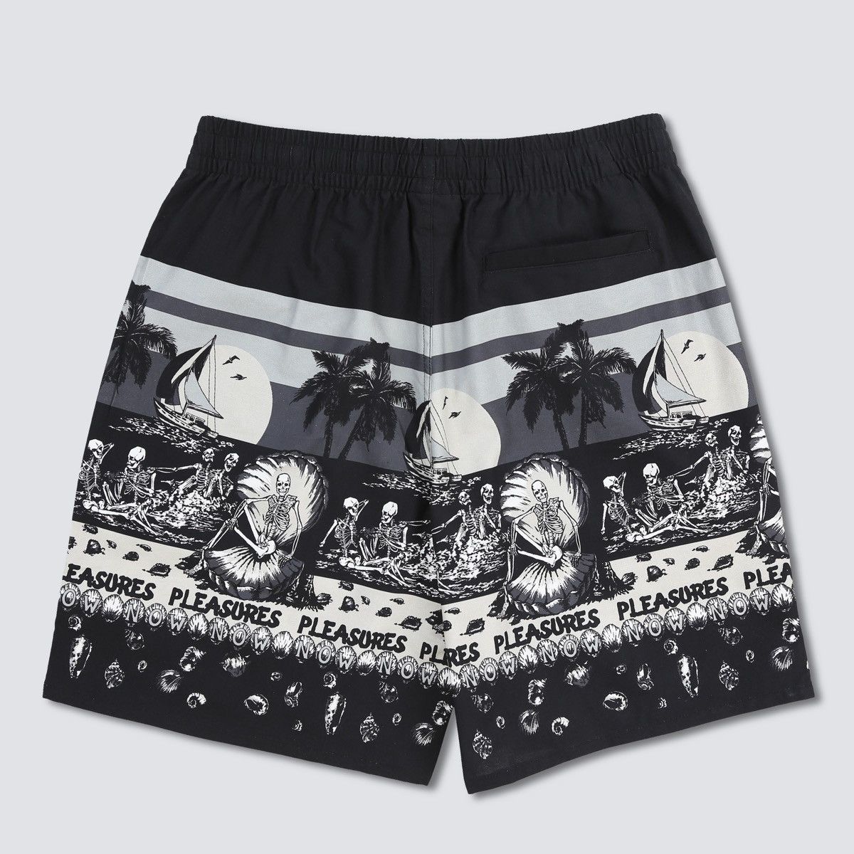 Pleasures Pleasures Beach Short Black Sz. Small Size US 30 / EU 46 - 2 Thumbnail