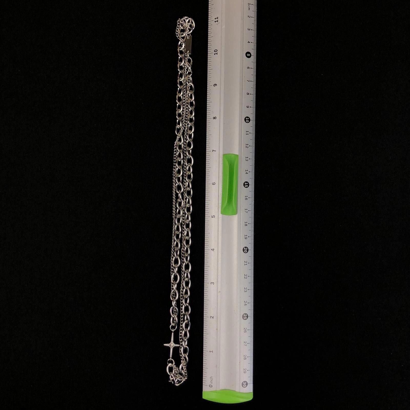 Jewelry Star Double Layered Chain Necklace Size ONE SIZE - 5 Thumbnail