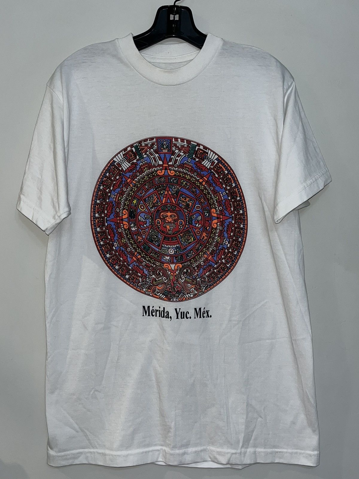 Vintage Crazy Vintage 90’s Baggy Skater Cyber Grunge Goth Punk Shirt Size US L / EU 52-54 / 3 - 1 Thumbnail