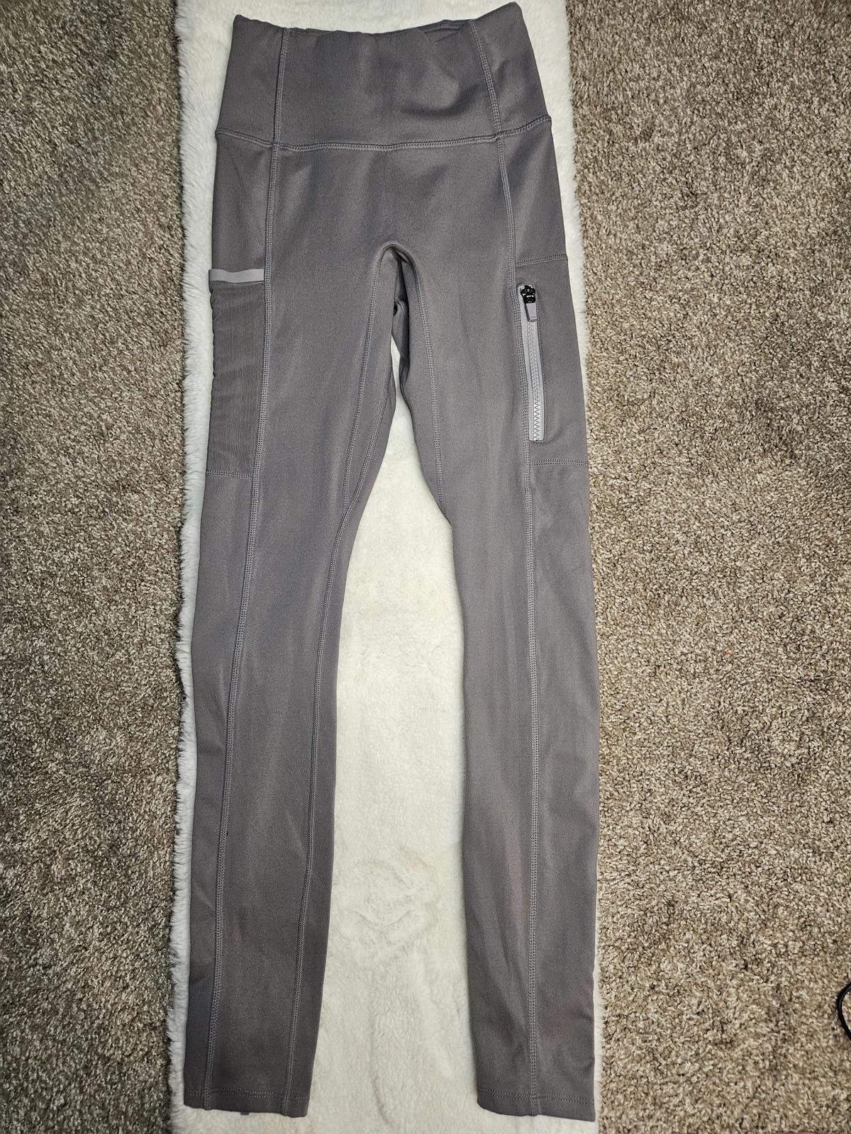 Fabletics Fabletics Motion365 Gray High-Waisted Leggings Size 25" / US 0 / IT 36 - 6 Thumbnail