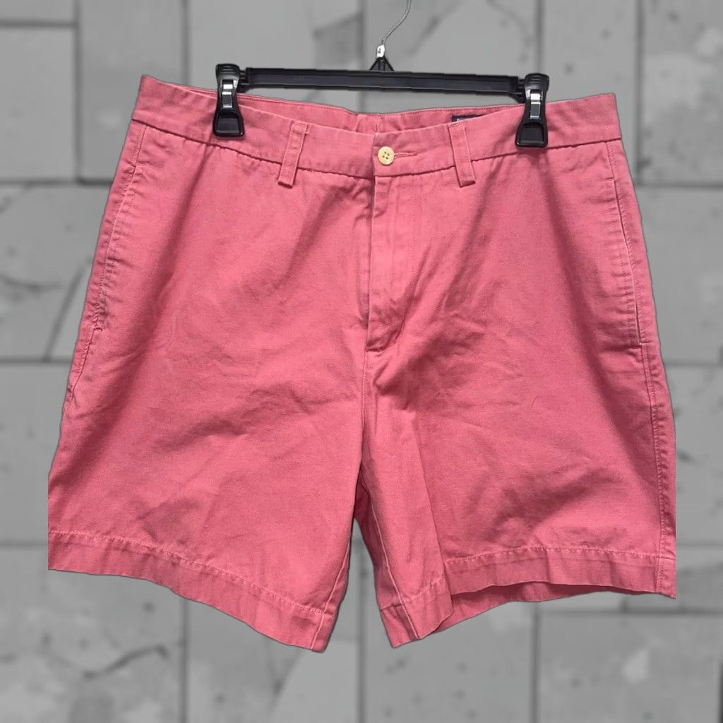 Vineyard Vines Vineyard Vines B & Ian 100% Cotton Shorts Mens Size 34 Pink Chino Men 34 Size US 34 / EU 50 - 1 Thumbnail