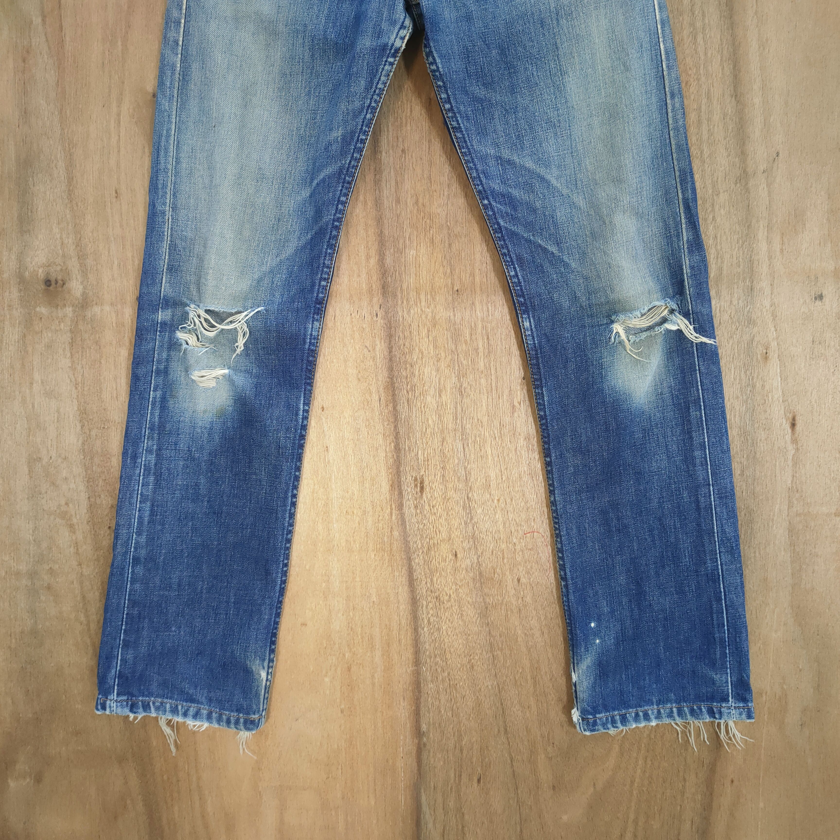 Levi's Vintage Clothing VINTAGE LEVI'S 505 FADED DISTRESSED DENIM JEANS PANTS Size US 28 / EU 44 - 6 Thumbnail