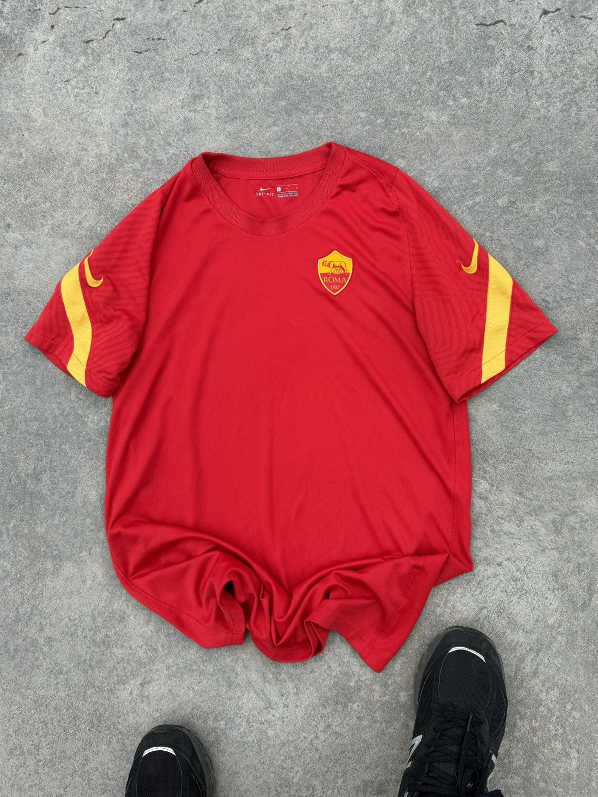 Nike Nike AS Roma Y2k Training Drill Soccer Jersey Blokecore Size US L / EU 52-54 / 3 - 6 Thumbnail