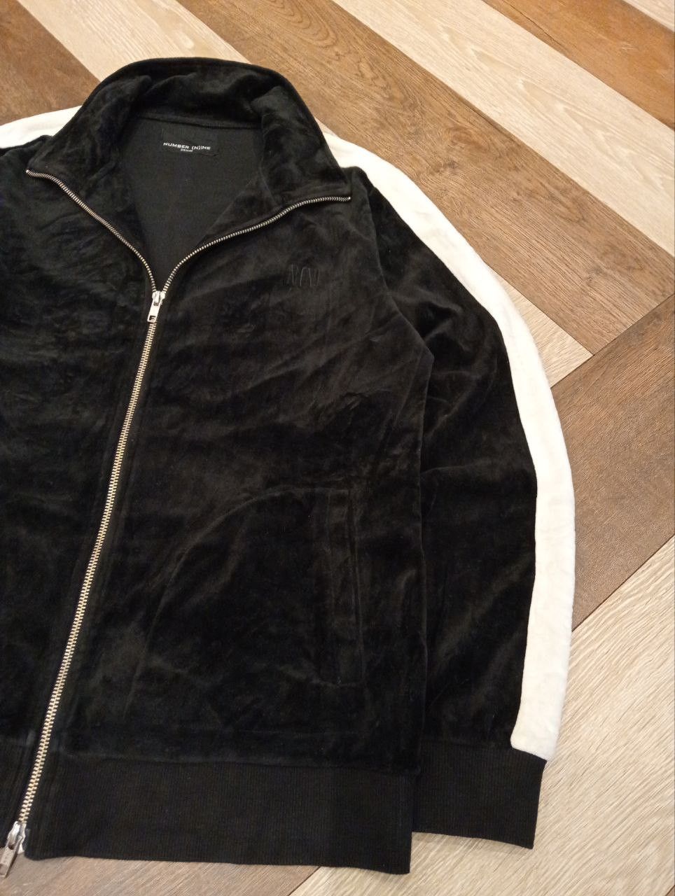 Number (N)ine NUMBER NINE JAPAN VELOUR FLEECE JACKET Size US S / EU 44-46 / 1 - 4 Thumbnail